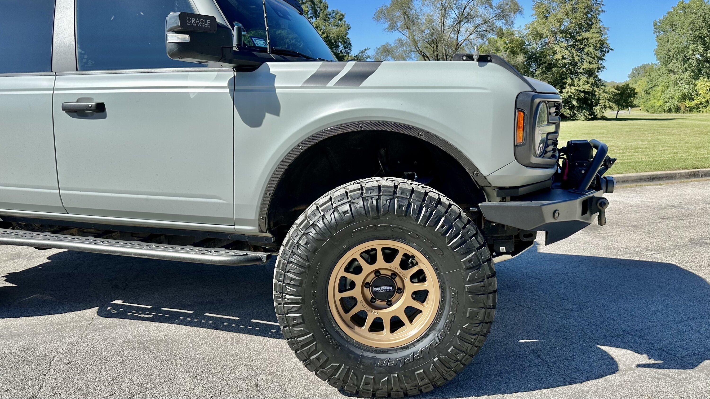 Ford Bronco 38x13.5r17 Patagonia M/T Sasquatch Badlands 2in Lift/Build Thread Round 2 IMG_9210