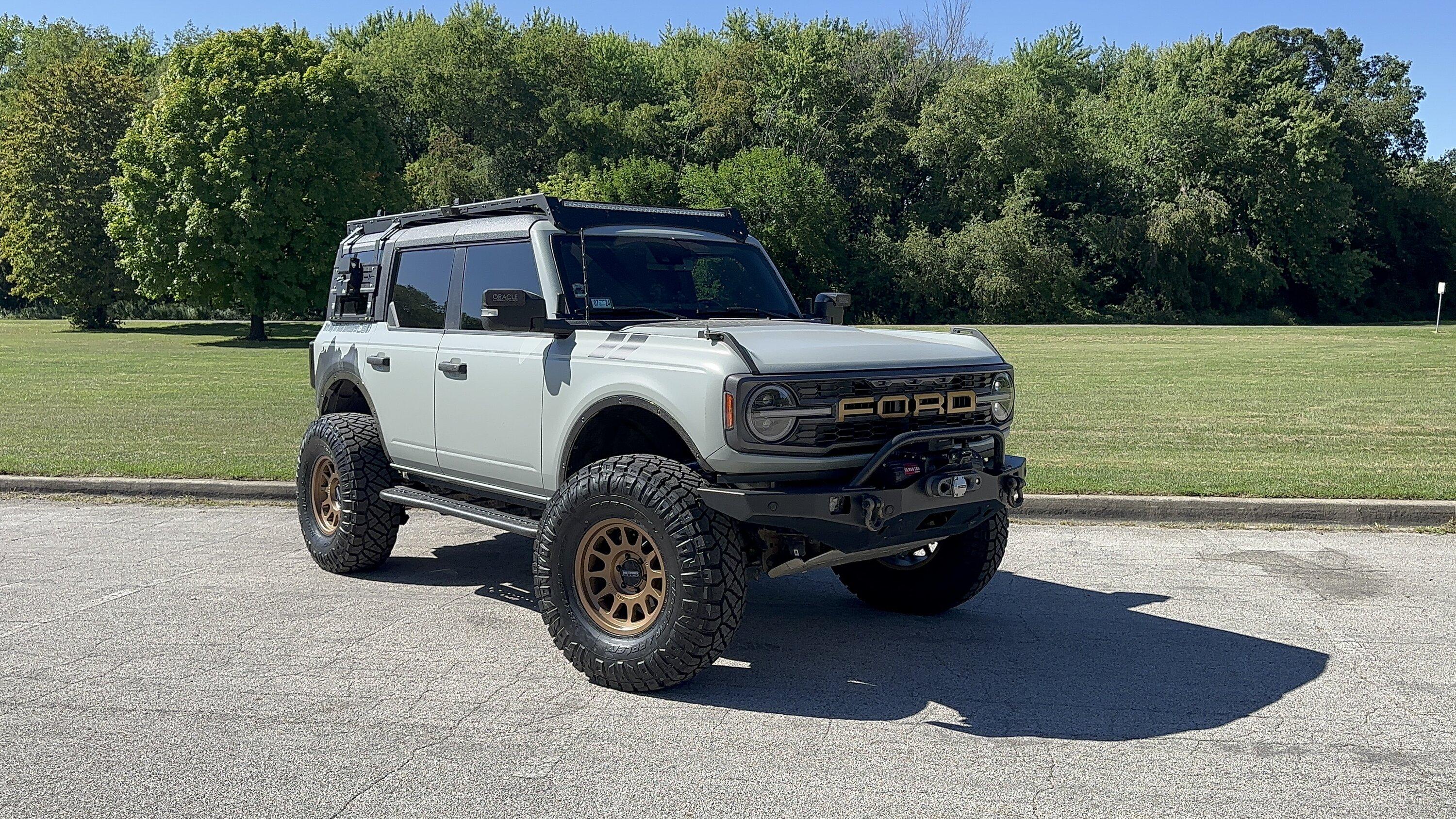 Ford Bronco 38x13.5r17 Patagonia M/T Sasquatch Badlands 2in Lift/Build Thread Round 2 IMG_9192