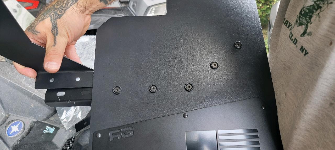 Ford Bronco Rek Gen rear mud flaps brackets no bueno?? 46028