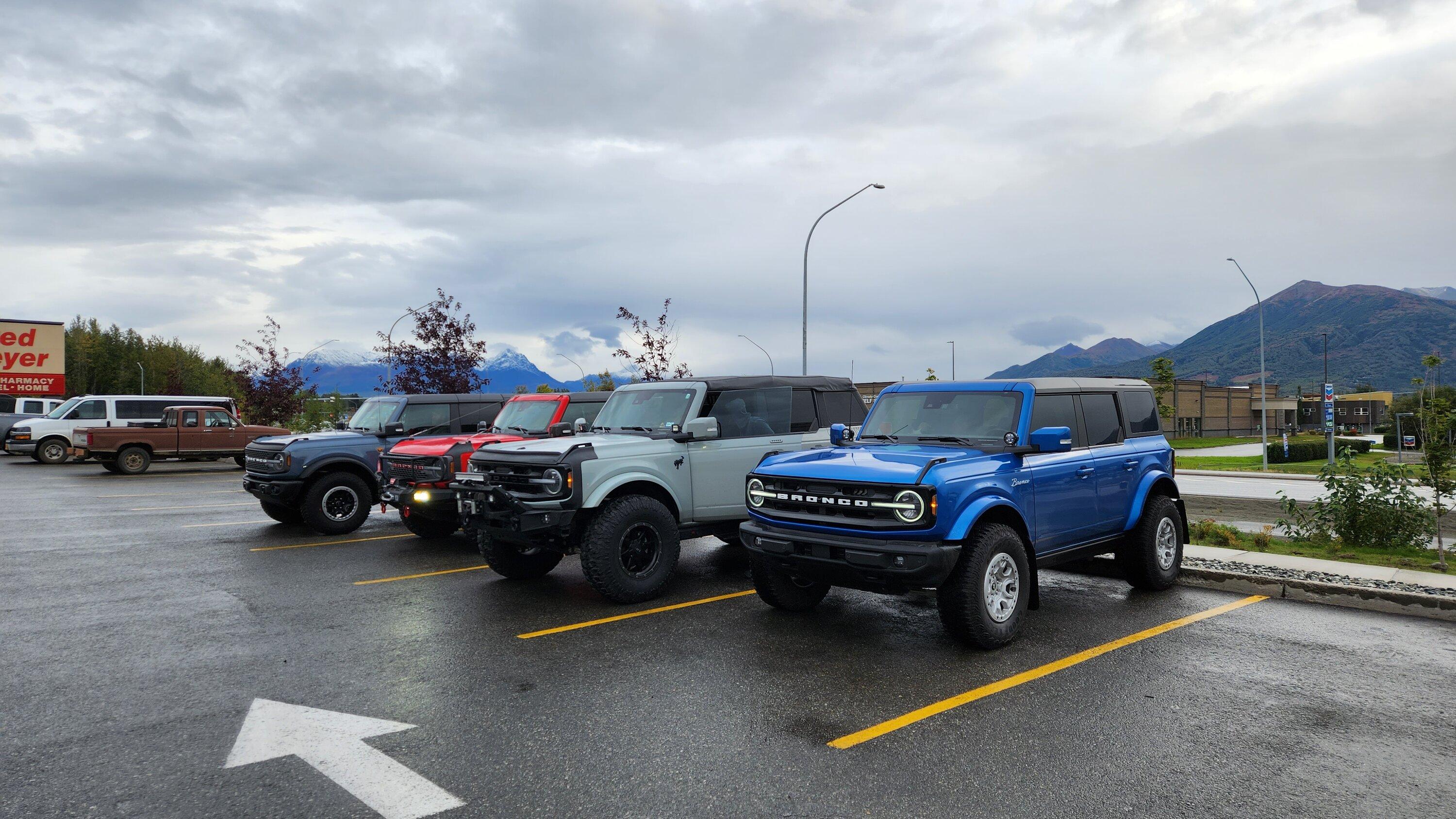 Ford Bronco Hatcher Pass, Alaska Broncos trip 20230916_092536