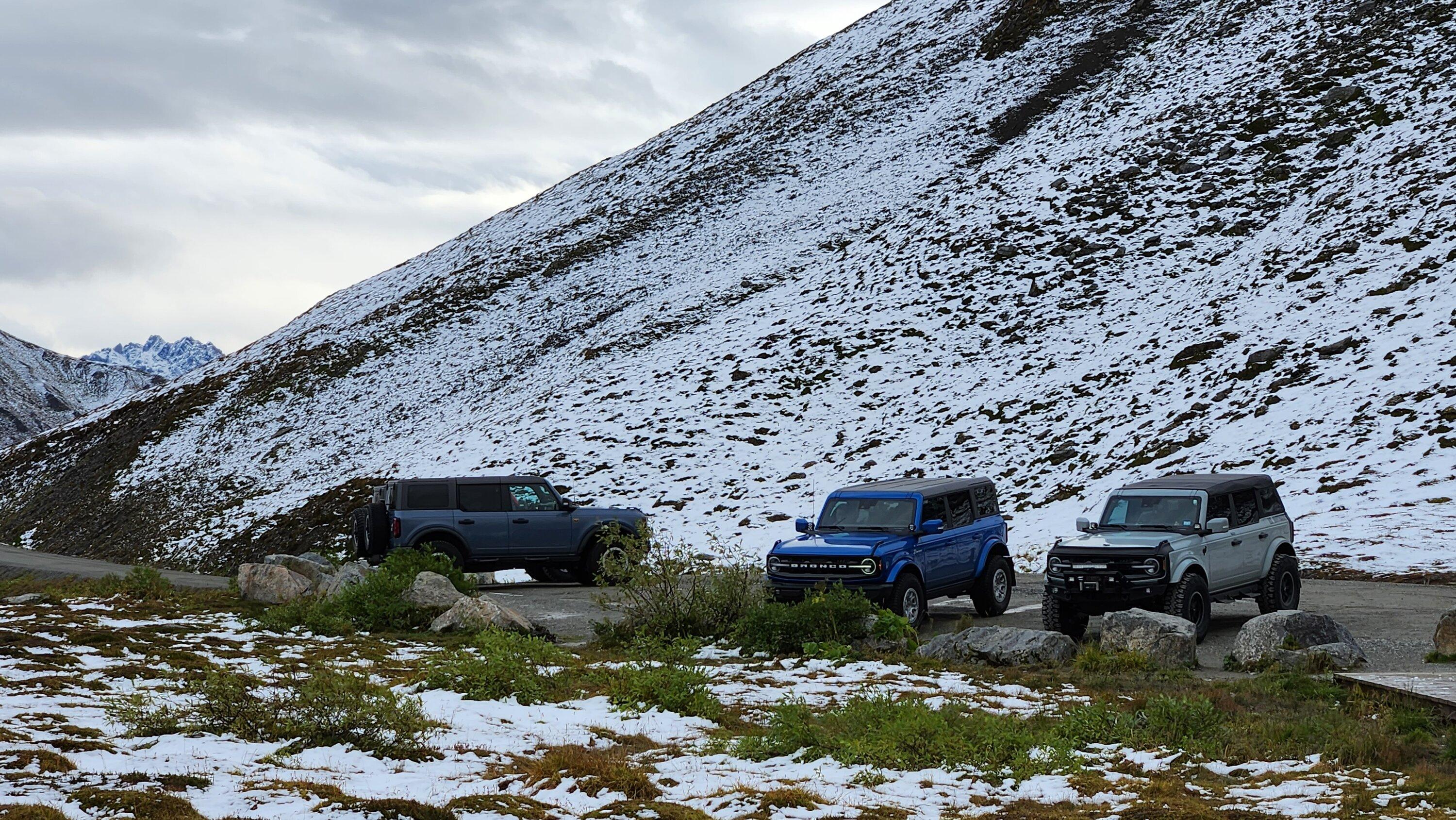 Ford Bronco Hatcher Pass, Alaska Broncos trip 20230916_101700