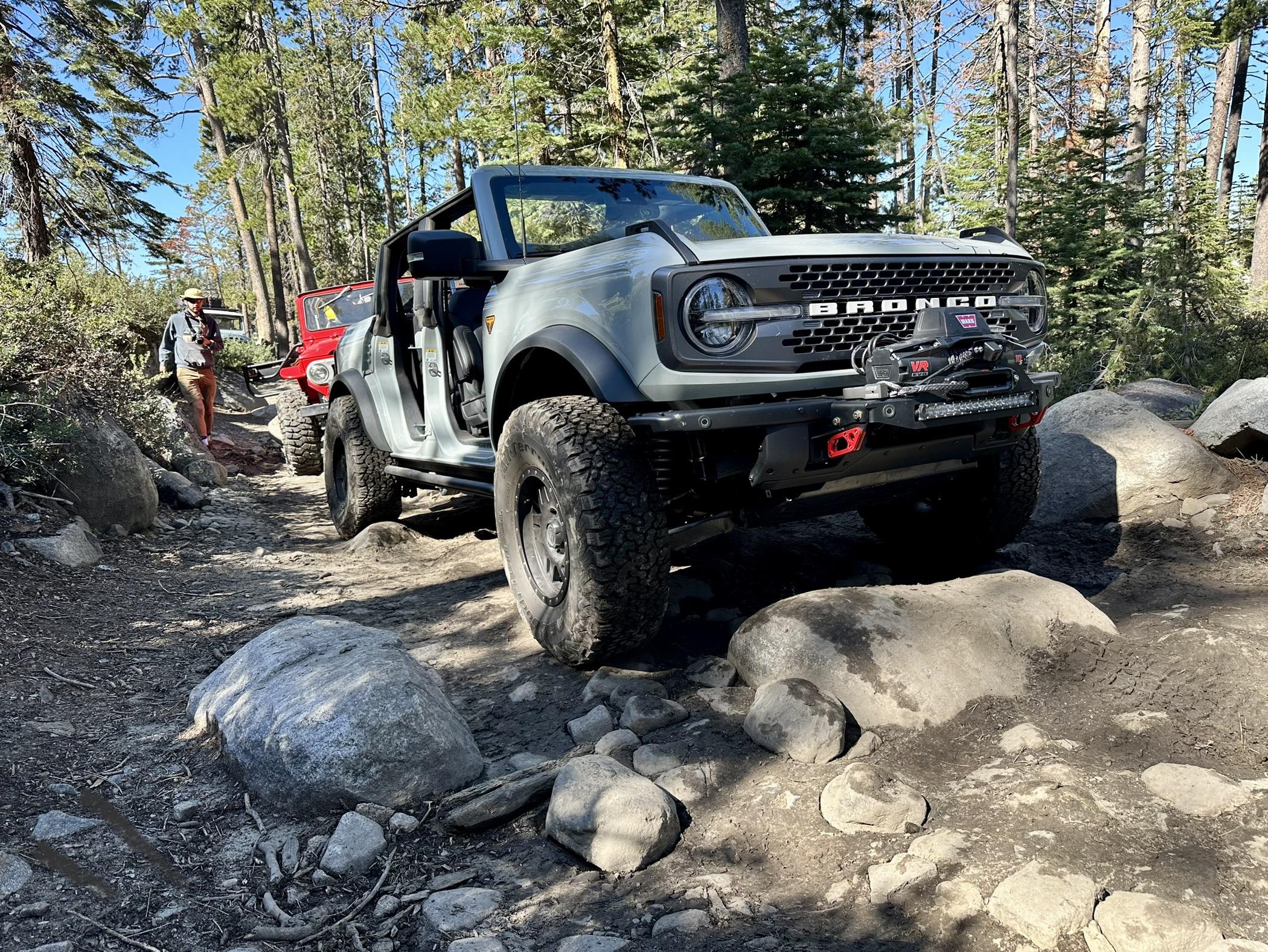 Ford Bronco Rubicon Trail in the Metal-tech 4x4 2022 Badlands : Photos + Prototype Parts IMG_3519