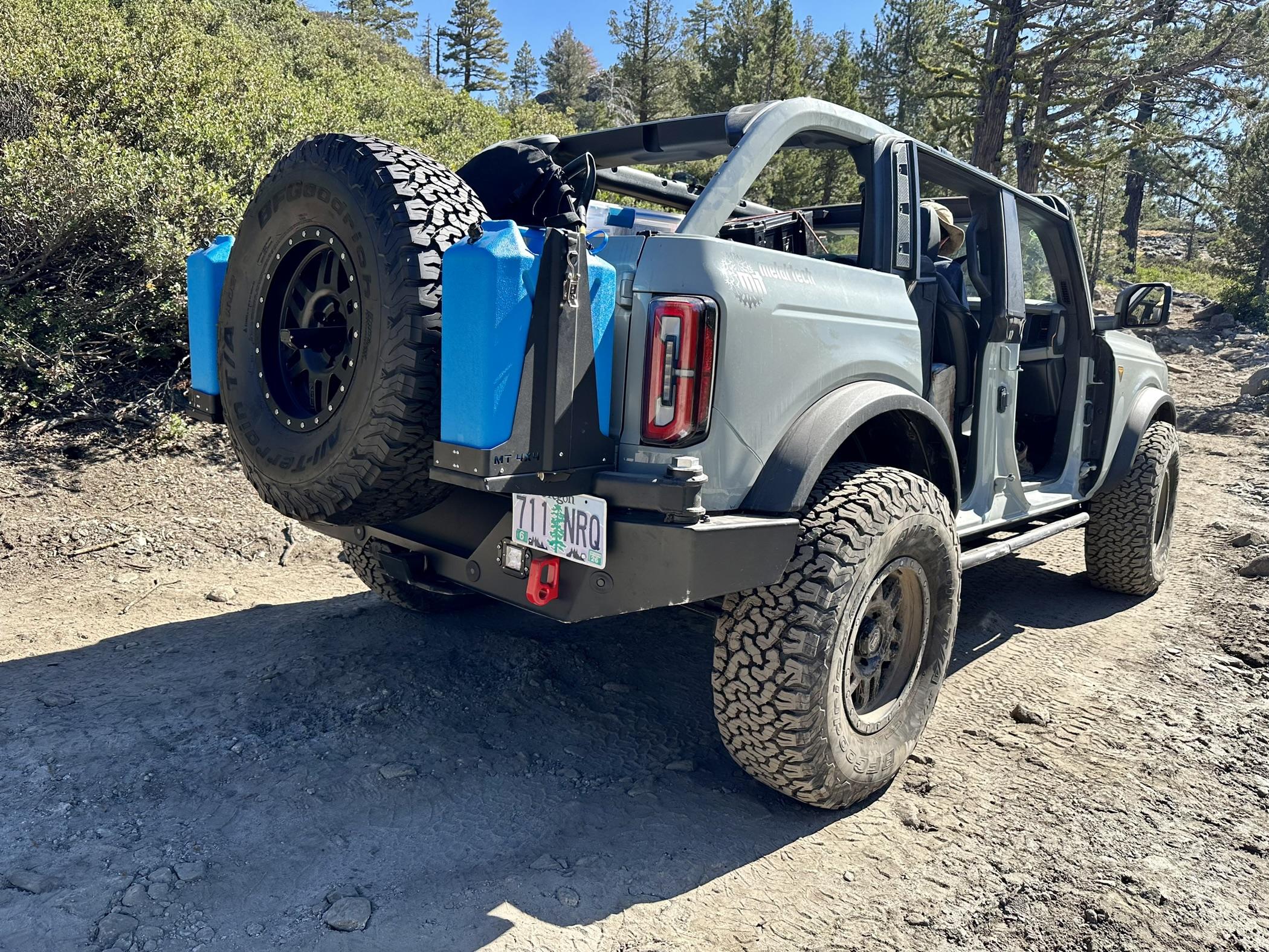 Ford Bronco Rubicon Trail in the Metal-tech 4x4 2022 Badlands : Photos + Prototype Parts IMG_3562