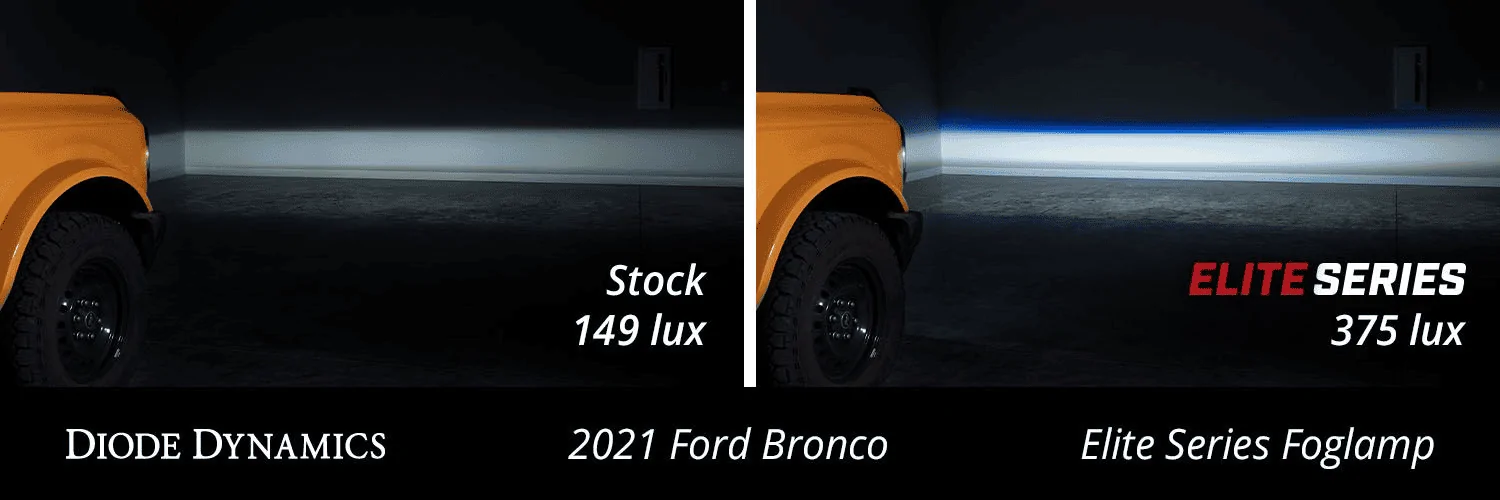 Ford Bronco Base bumper fog lights 1695143810759