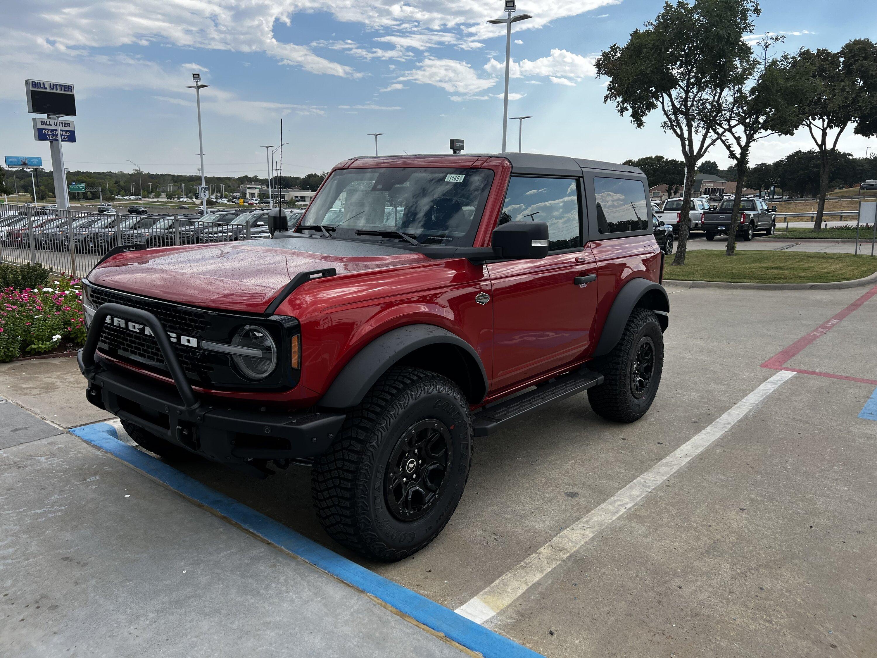 Ford Bronco Bronco Build Week 8/28/2023 IMG_0343
