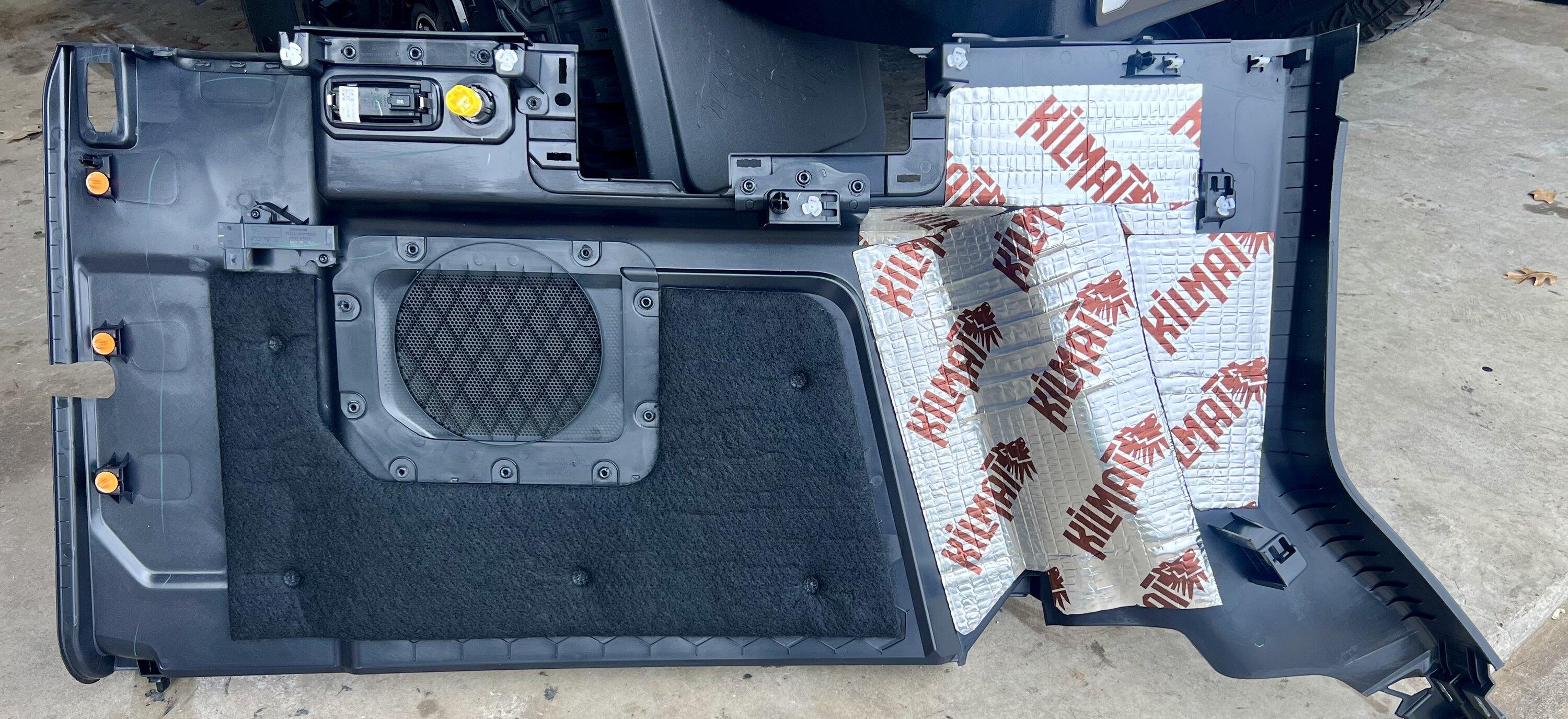 Ford Bronco 2023 Bronco Total Speaker Upgrade Notes BnO2