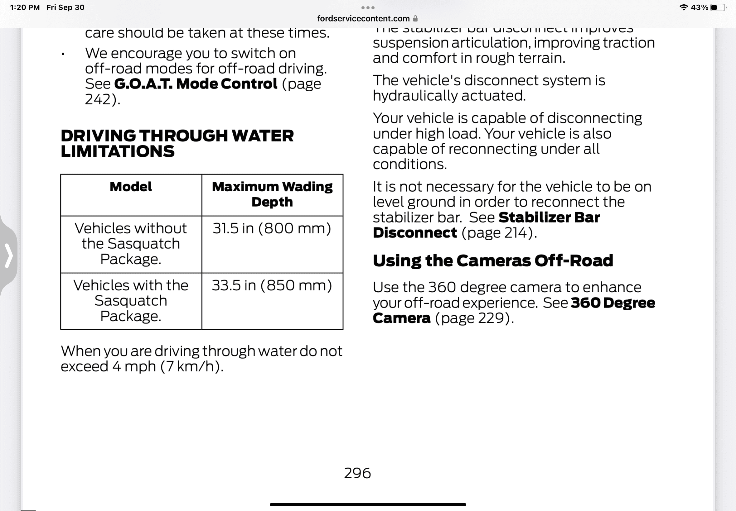 Ford Bronco How can water enter the engine? 1695160751009