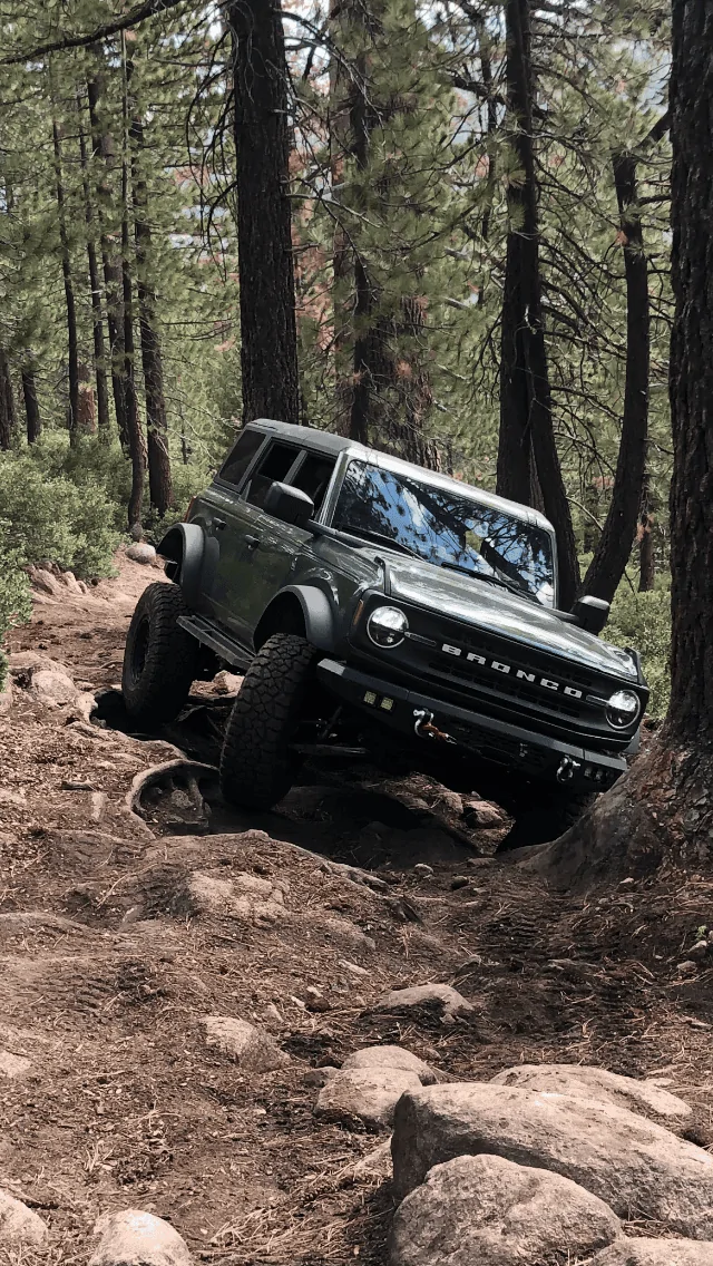 Ford Bronco Tweaked my Hoss 3.0 steering setup 029703BE-B07F-4B72-94FB-A95099290371