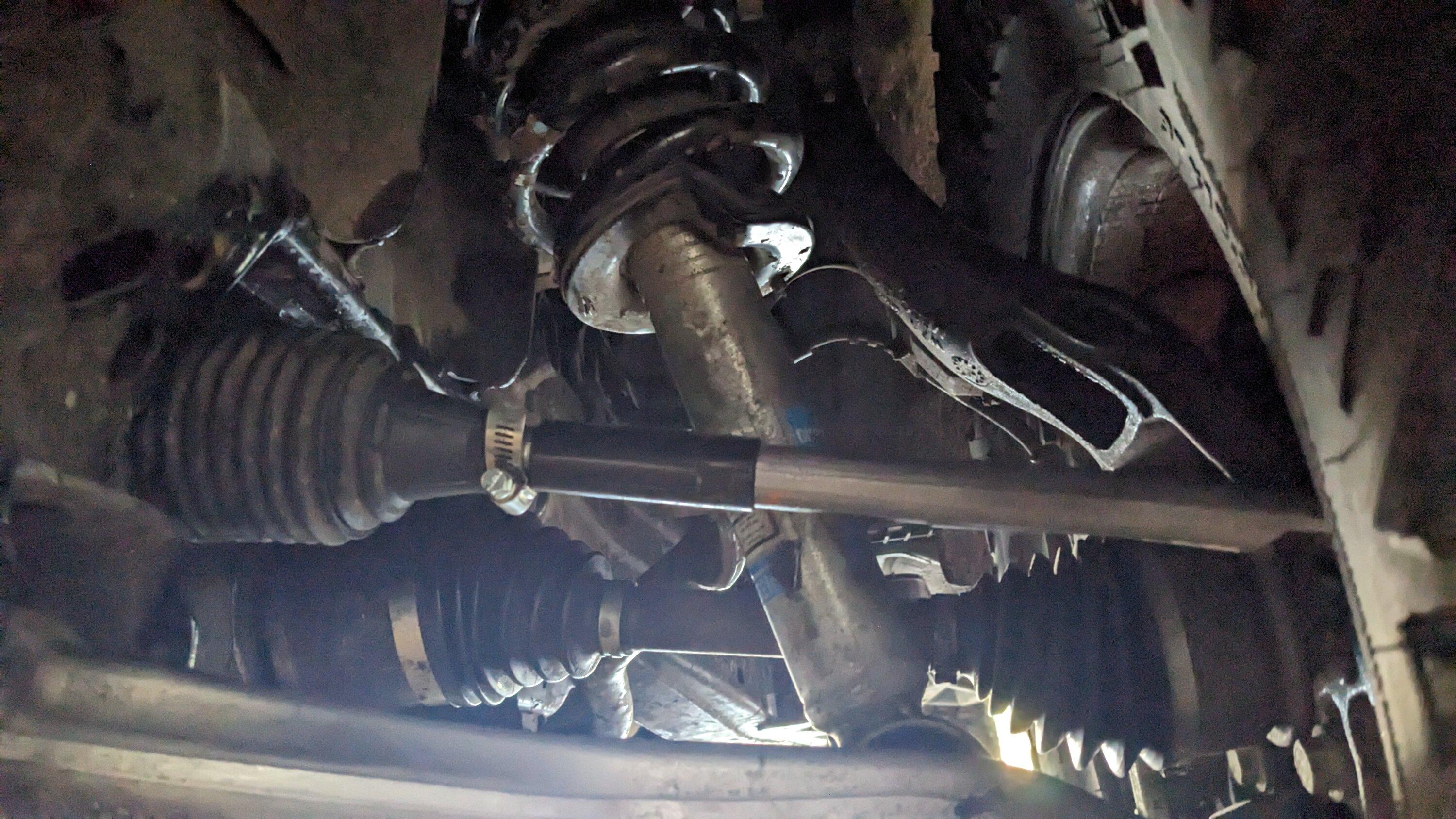 Ford Bronco Tweaked my Hoss 3.0 steering setup PXL_20230920_165841850