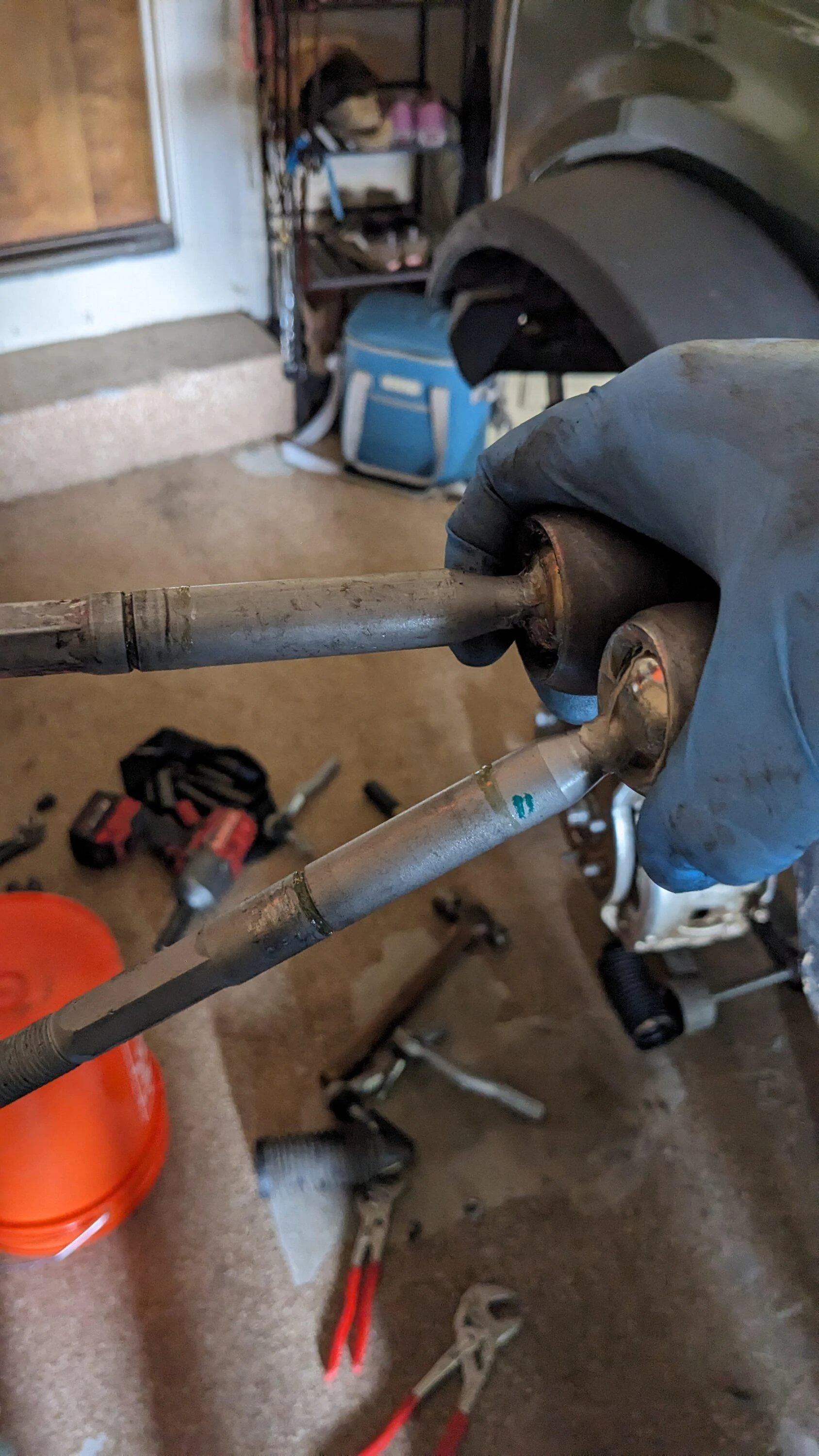 Ford Bronco Tweaked my Hoss 3.0 steering setup PXL_20230920_163631348