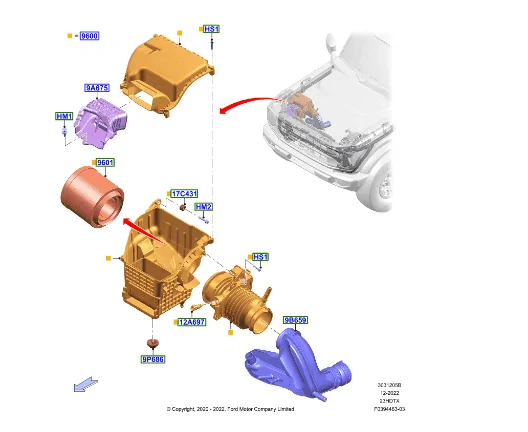Ford Bronco How can water enter the engine? 1695311198893