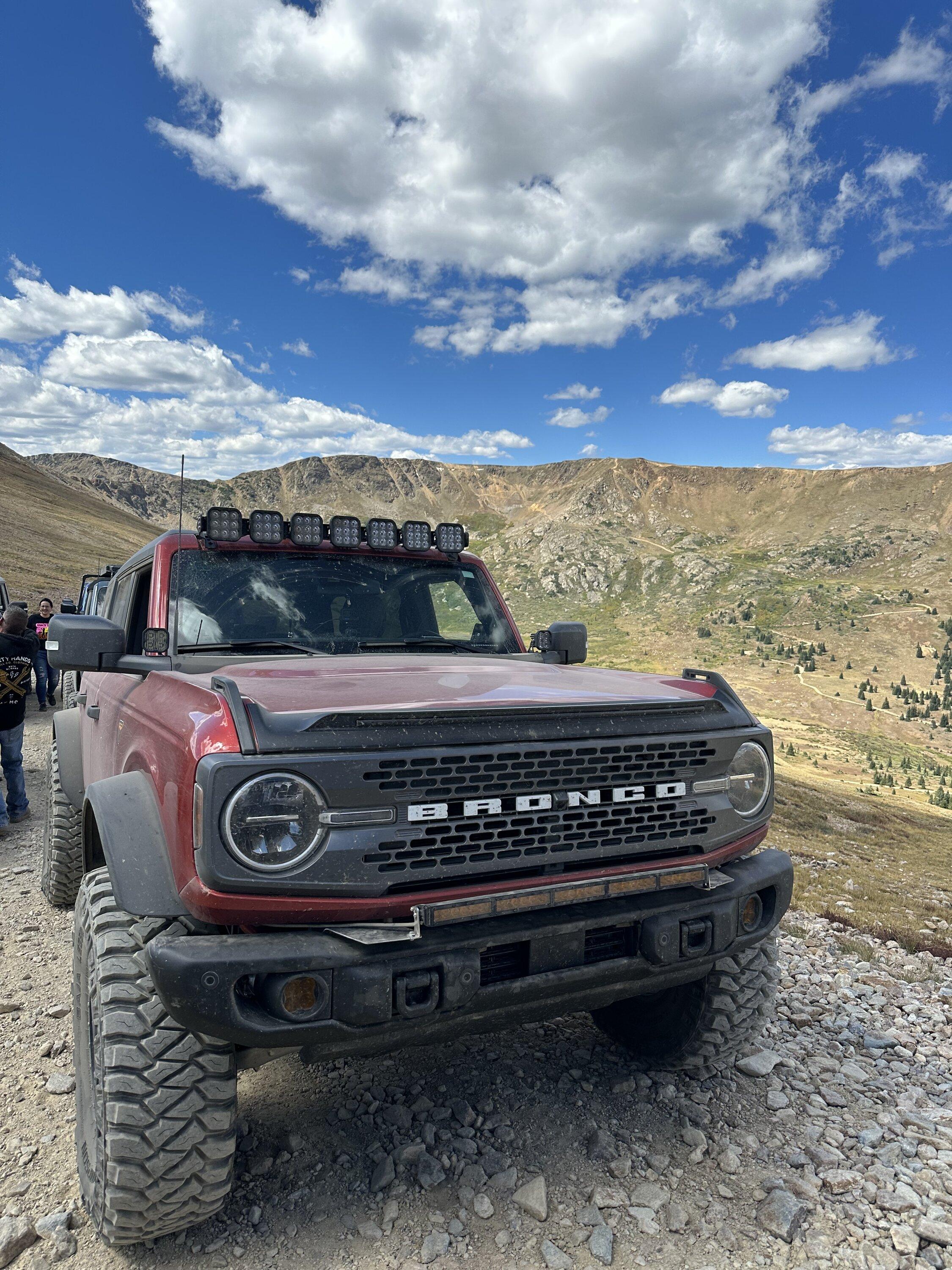 Ford Bronco Capable Bumper Light Bar IMG_6170
