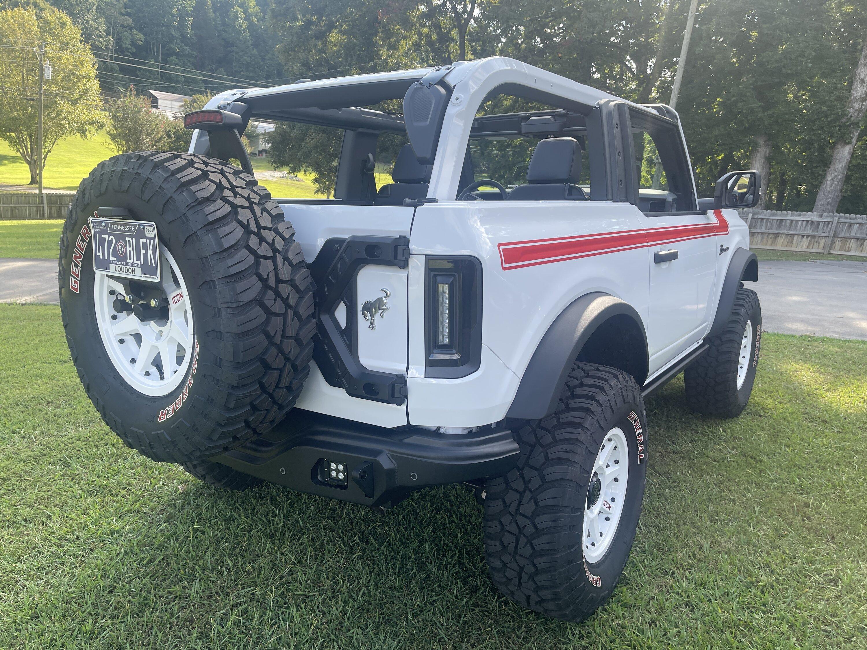 Ford Bronco Newest member of the family... my retro 2023 2dr Badlands IMG_4391