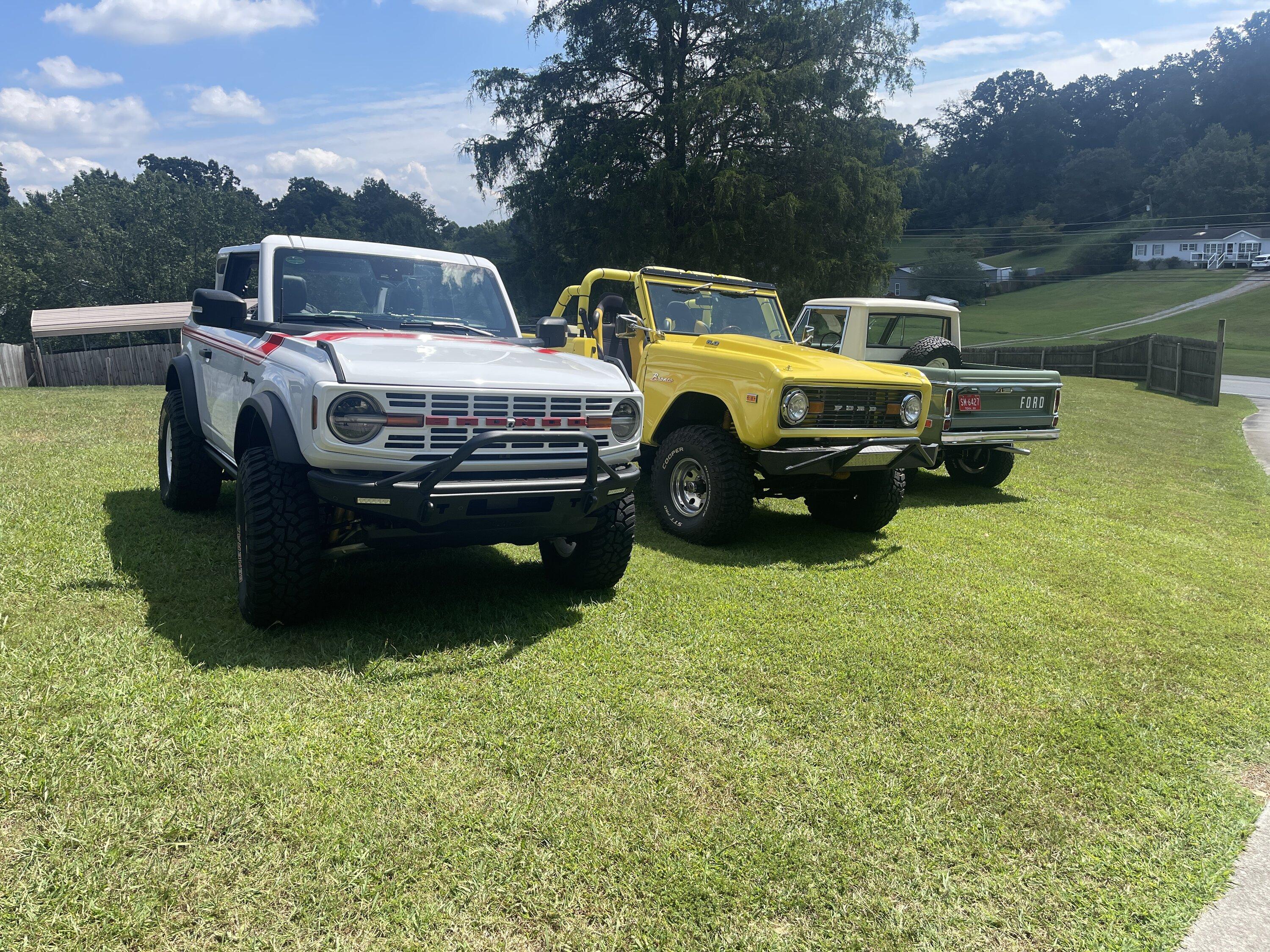 Ford Bronco Newest member of the family... my retro 2023 2dr Badlands IMG_4384