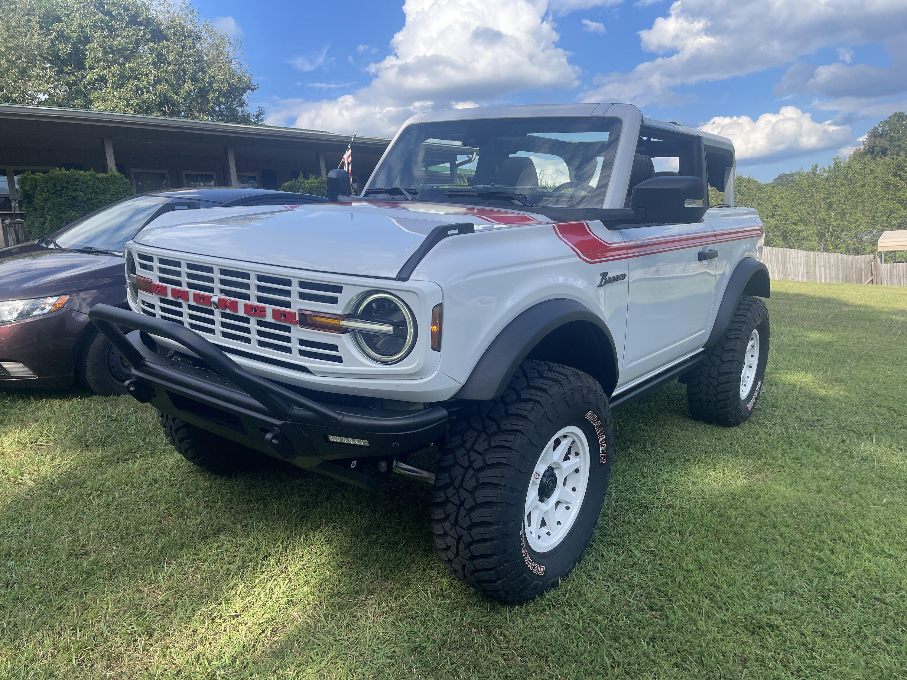 Ford Bronco Newest member of the family... my retro 2023 2dr Badlands IMG_4388
