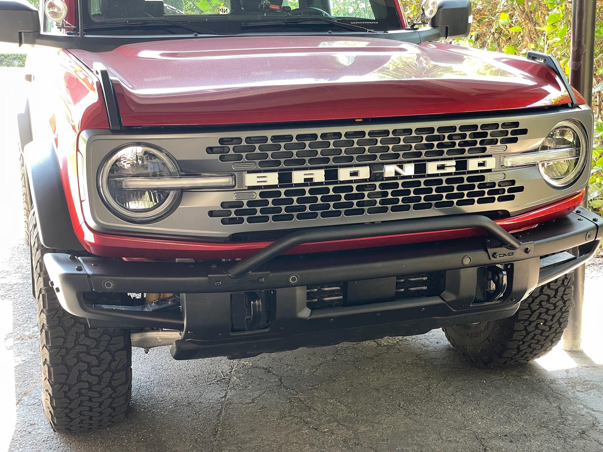 Ford Bronco Vintage grille in black IMG_4093