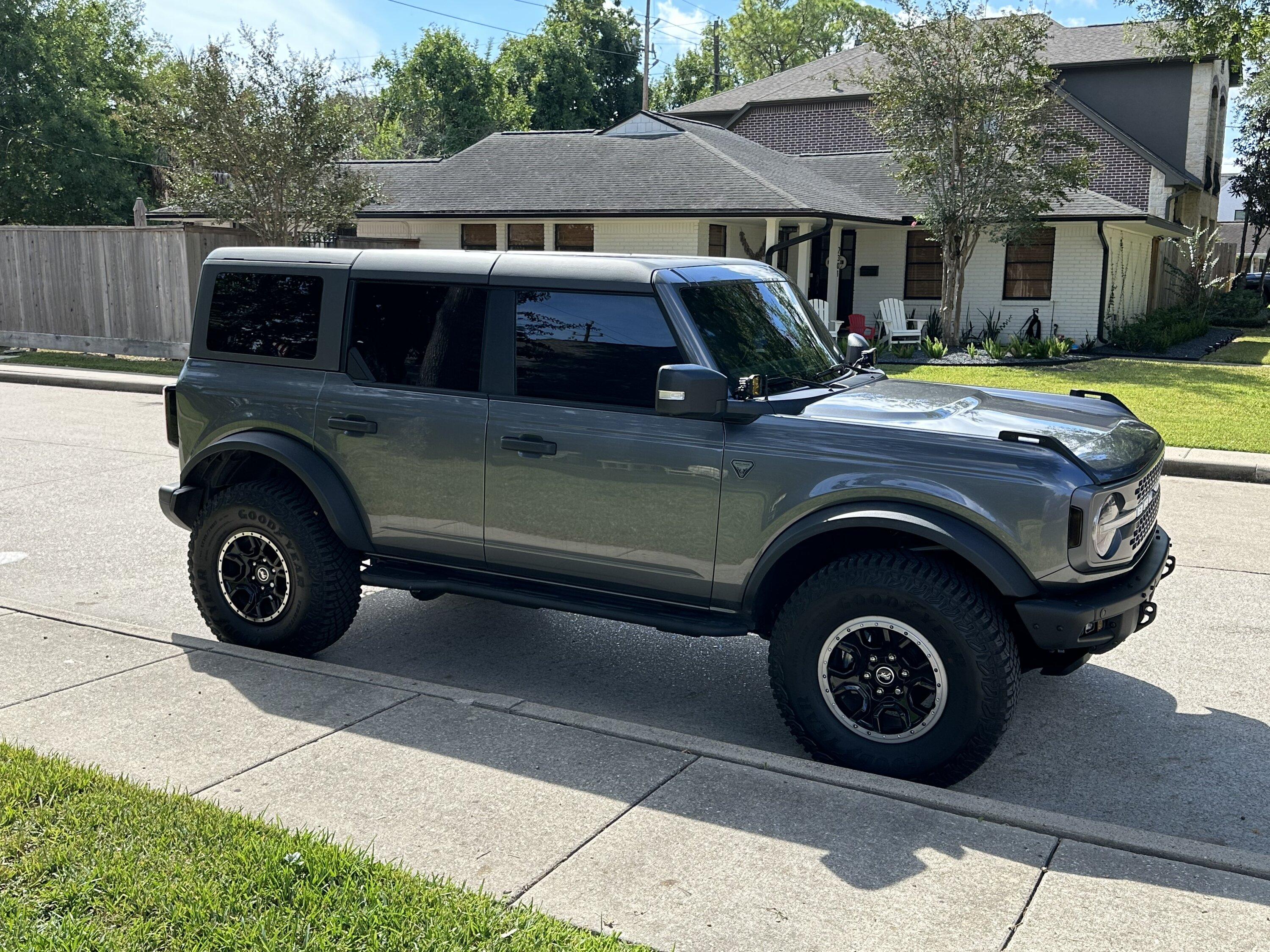 Ford Bronco Lets Talk Window Tint.  How dark did you go ? ? ? ? IMG_0899