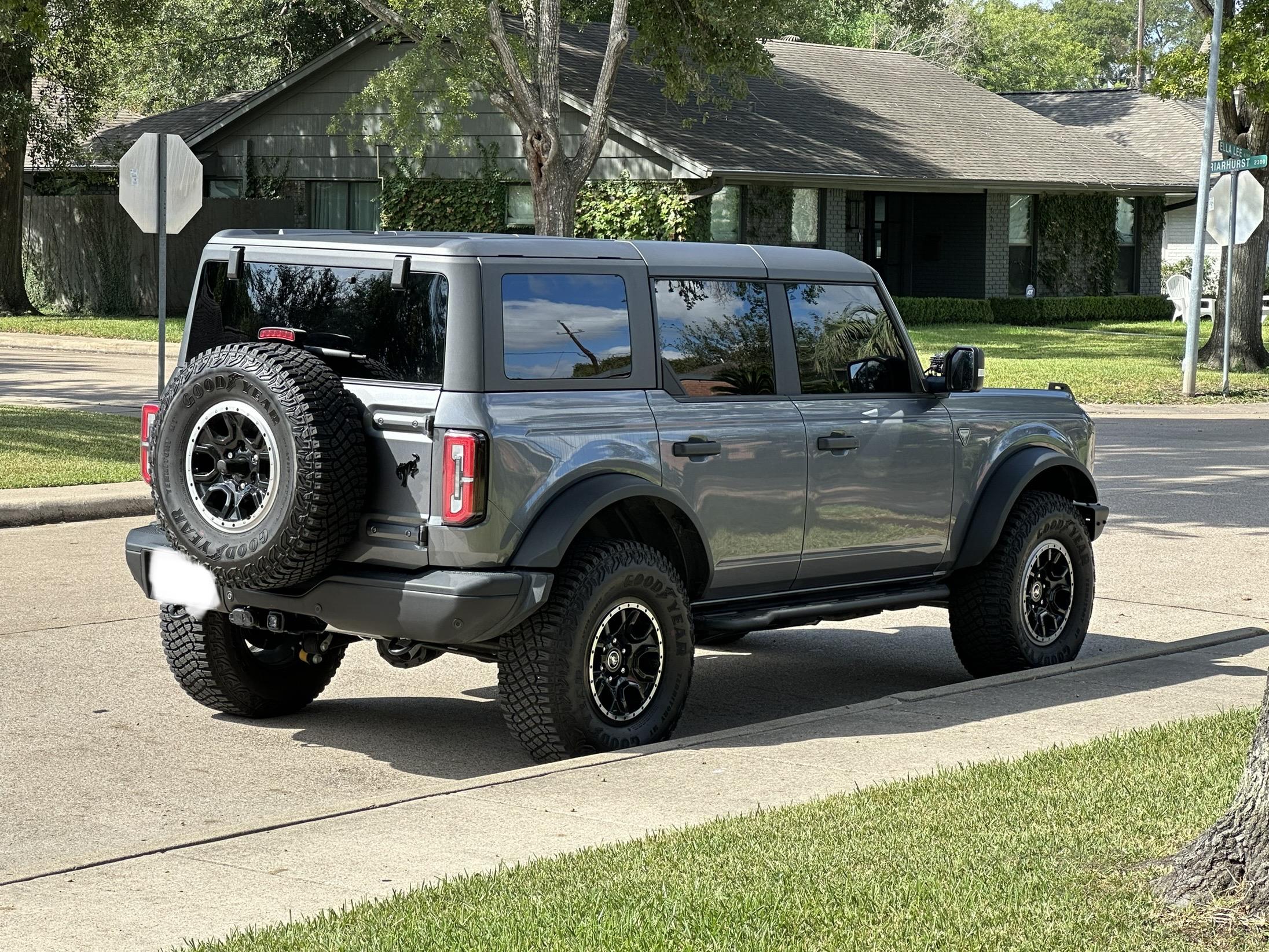 Ford Bronco Lets Talk Window Tint.  How dark did you go ? ? ? ? IMG_0898