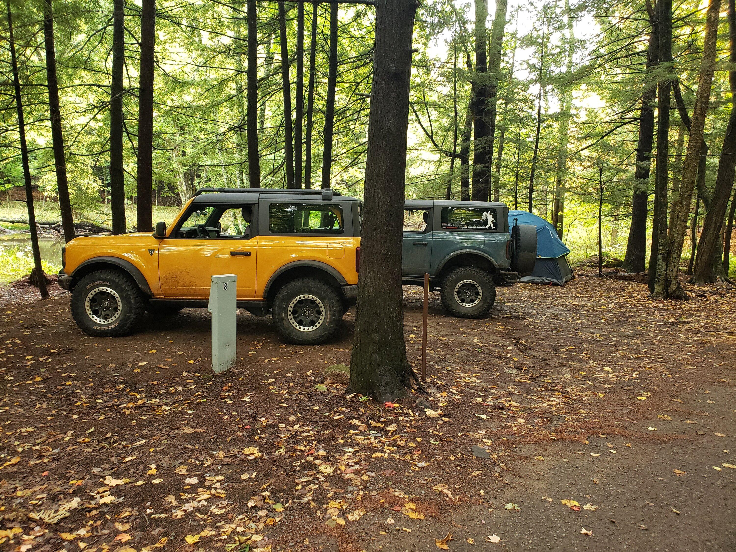 Ford Bronco A "soupy" 1st day of fall in Tigerton, WI 20230923_135144
