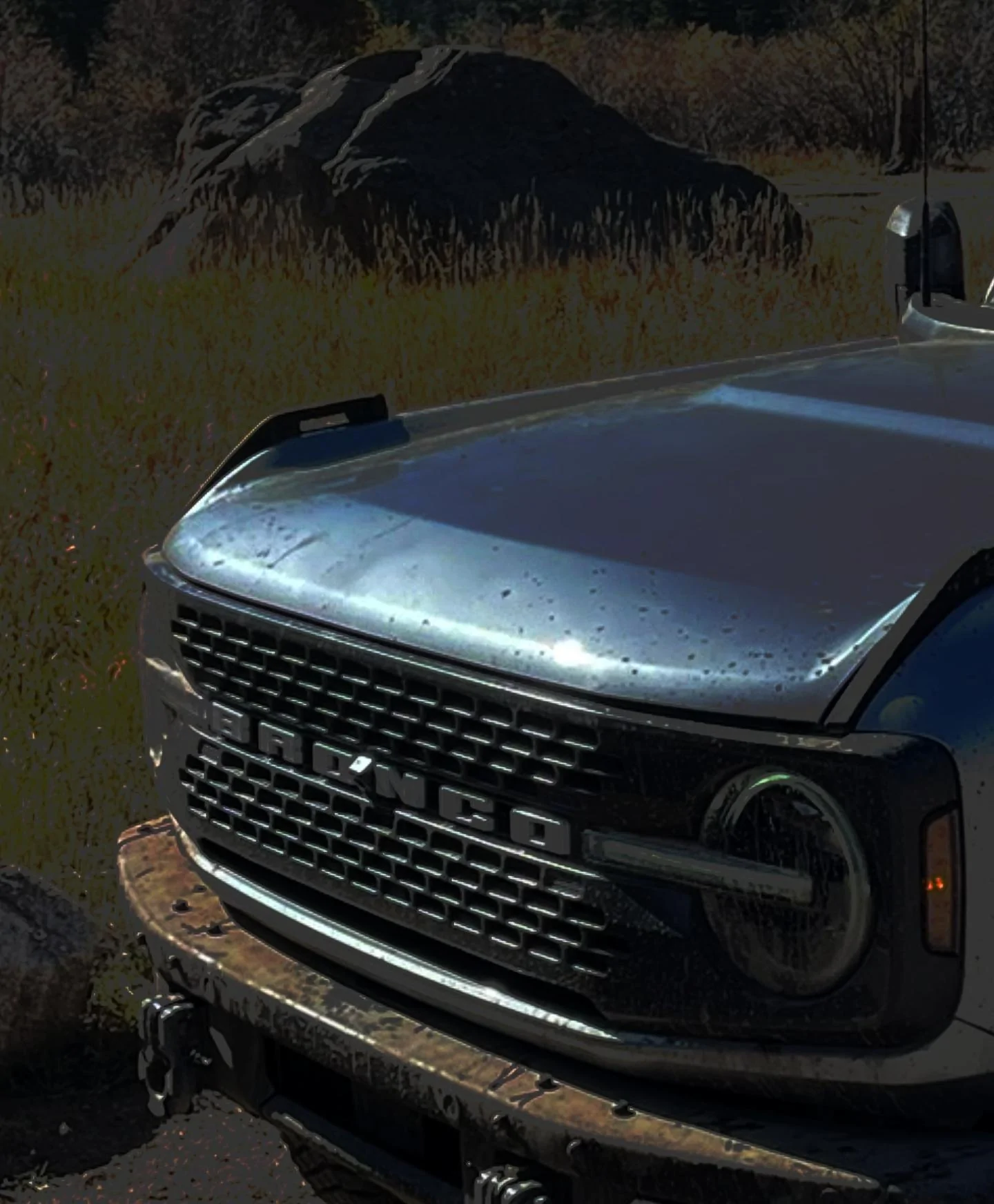 Ford Bronco Splotchy Paint - Iconic Silver - Anyone Else IMG_20230924_234635