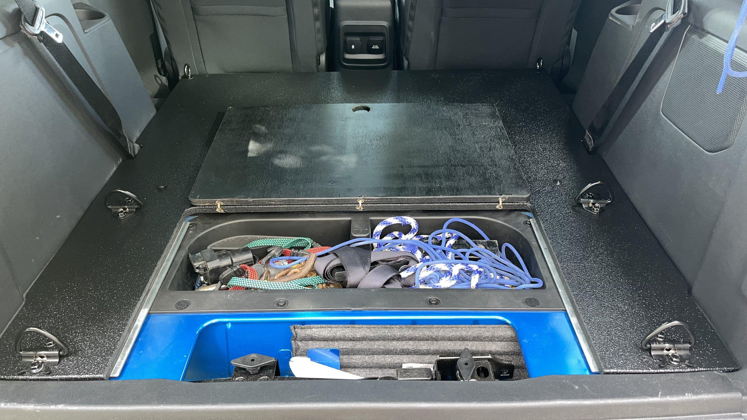 Ford Bronco Another 2 door rear seat delete platform IMG_0717