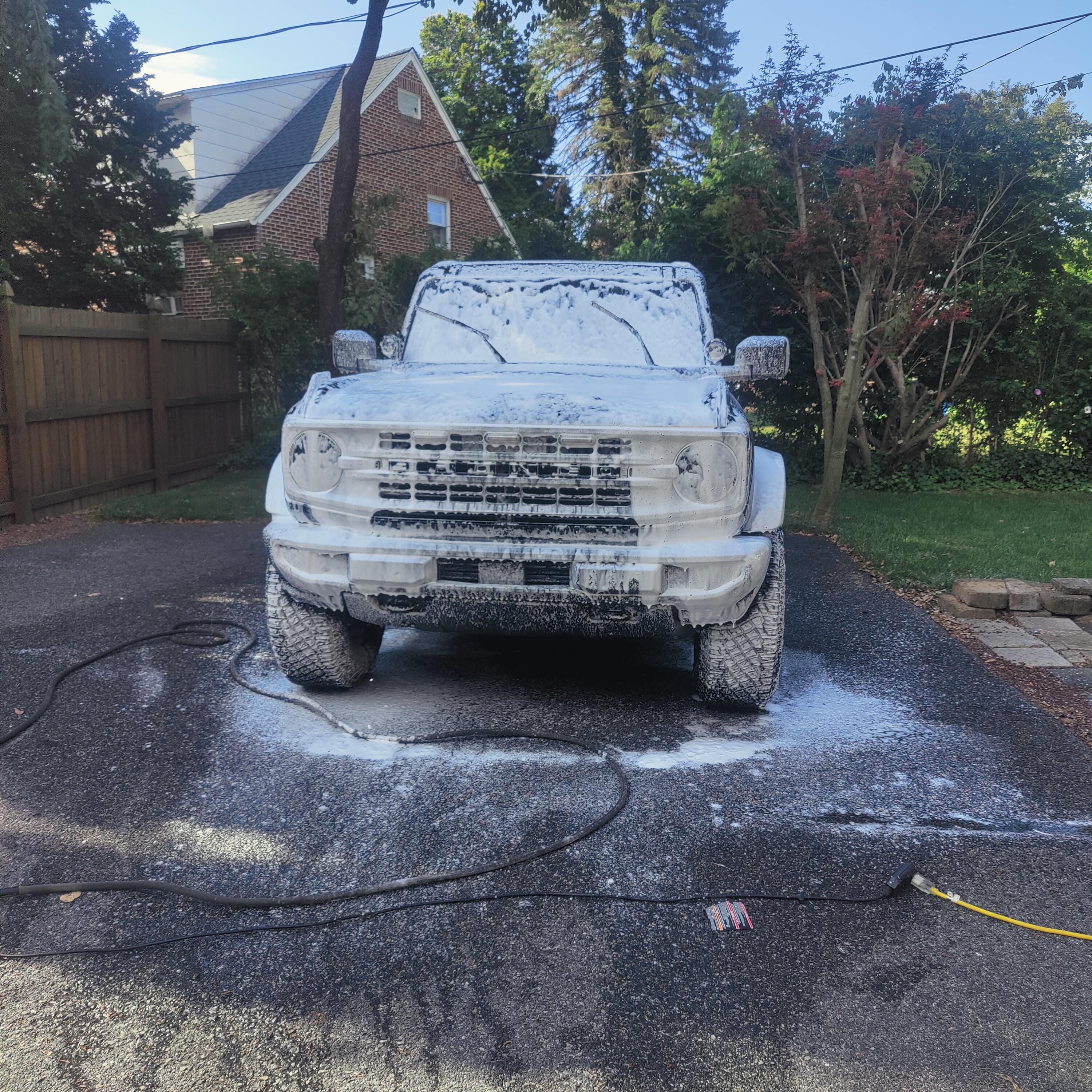 Ford Bronco pressure wash having a stroke - solved IMG20230904095231