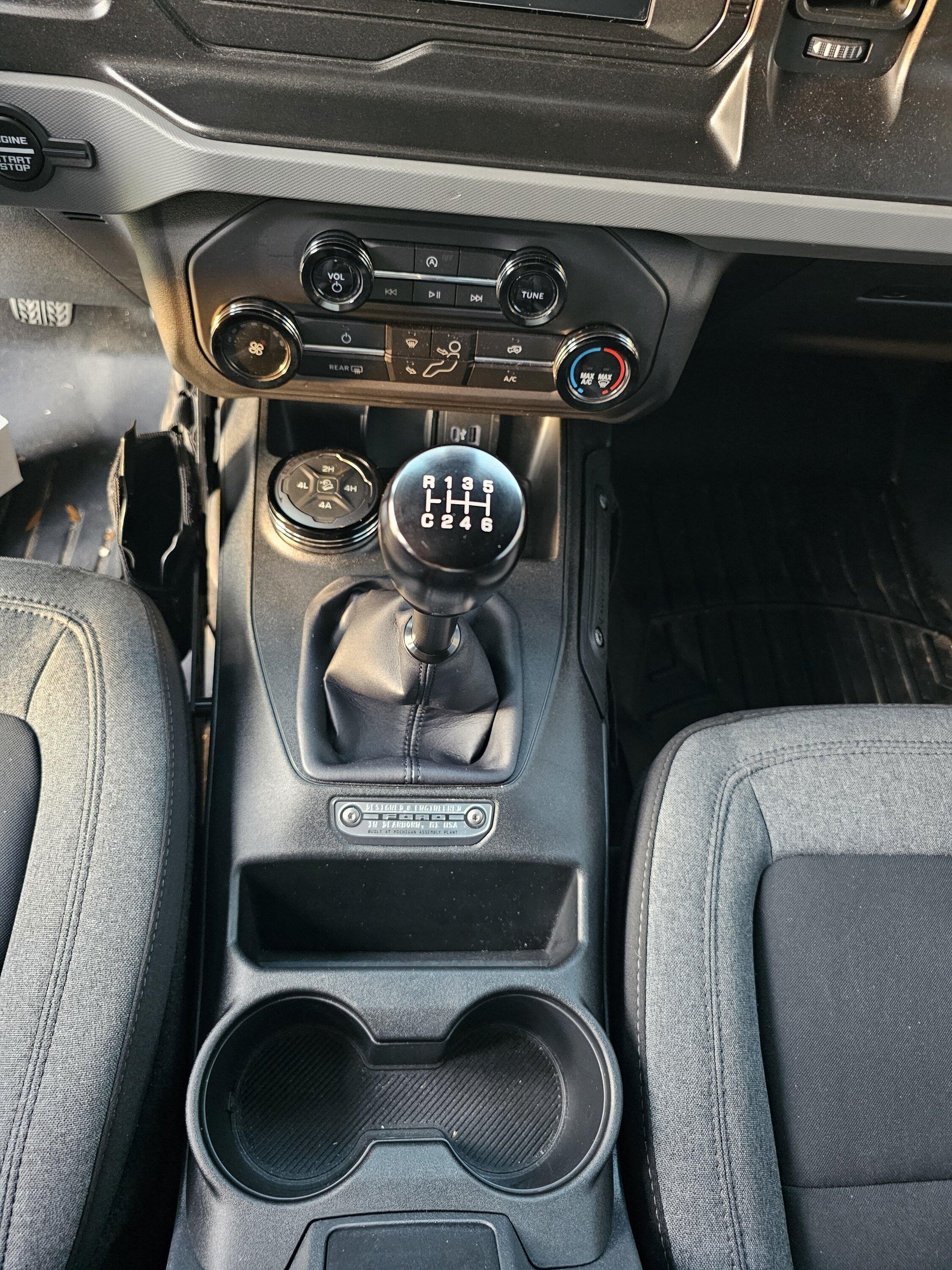 Ford Bronco NEW: B&M Precision Manual Sportshifter 20230924_185852