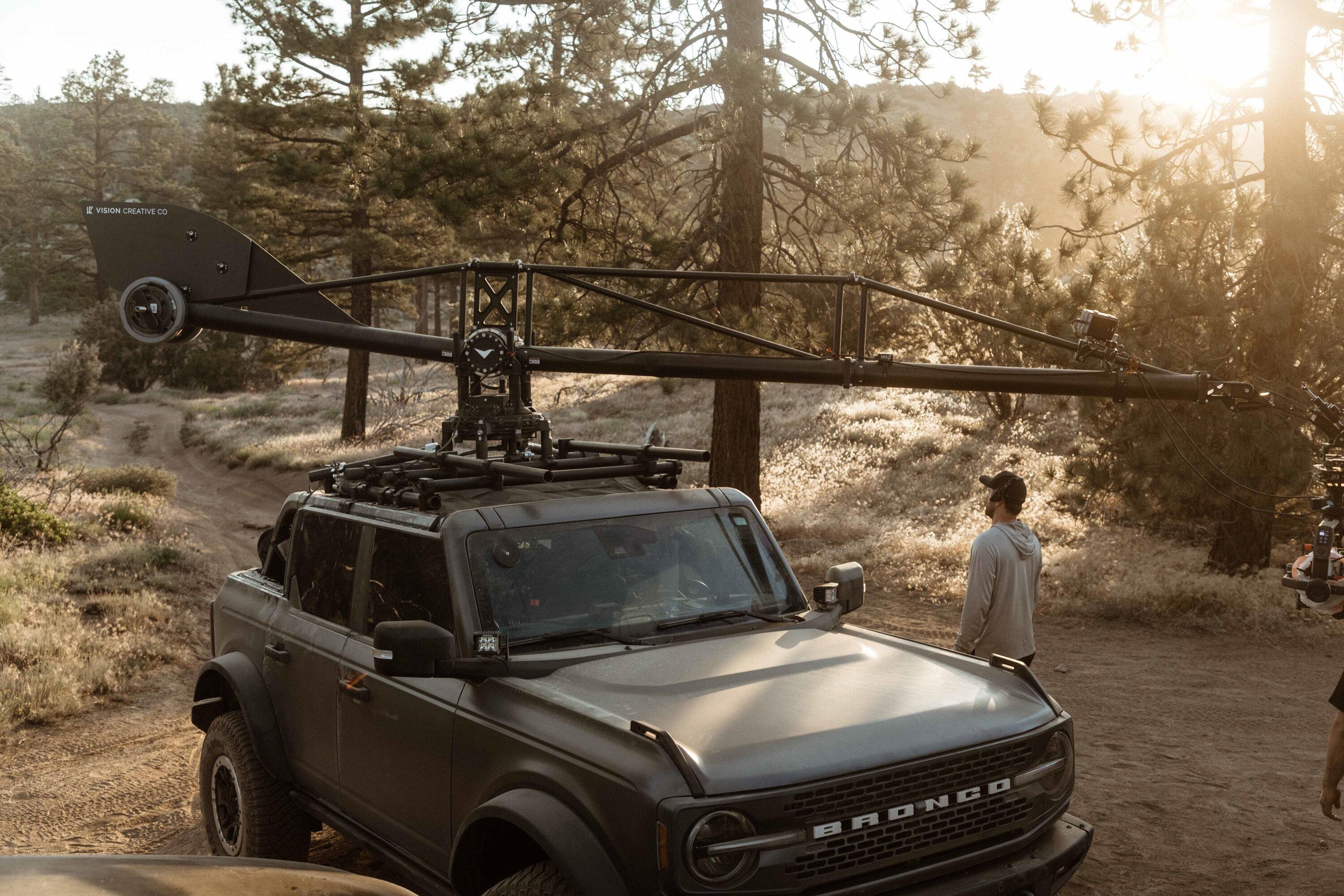 Ford Bronco World's First Ford Bronco Motocrane Camera Car 1R0A6202