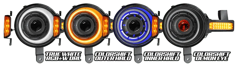 Ford Bronco Edited with Video! *Groupbuy Pre-Order 15% OFF* ORACLE Lighting OCULUS™ ColorSHIFT® Bi-LED Projector Headlights For 2021+ Ford Bronco 1695753770969