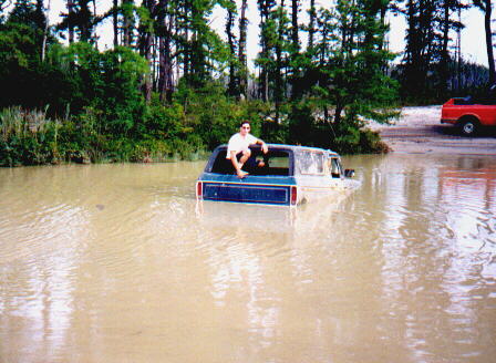 Ford Bronco How can water enter the engine? JIMswam