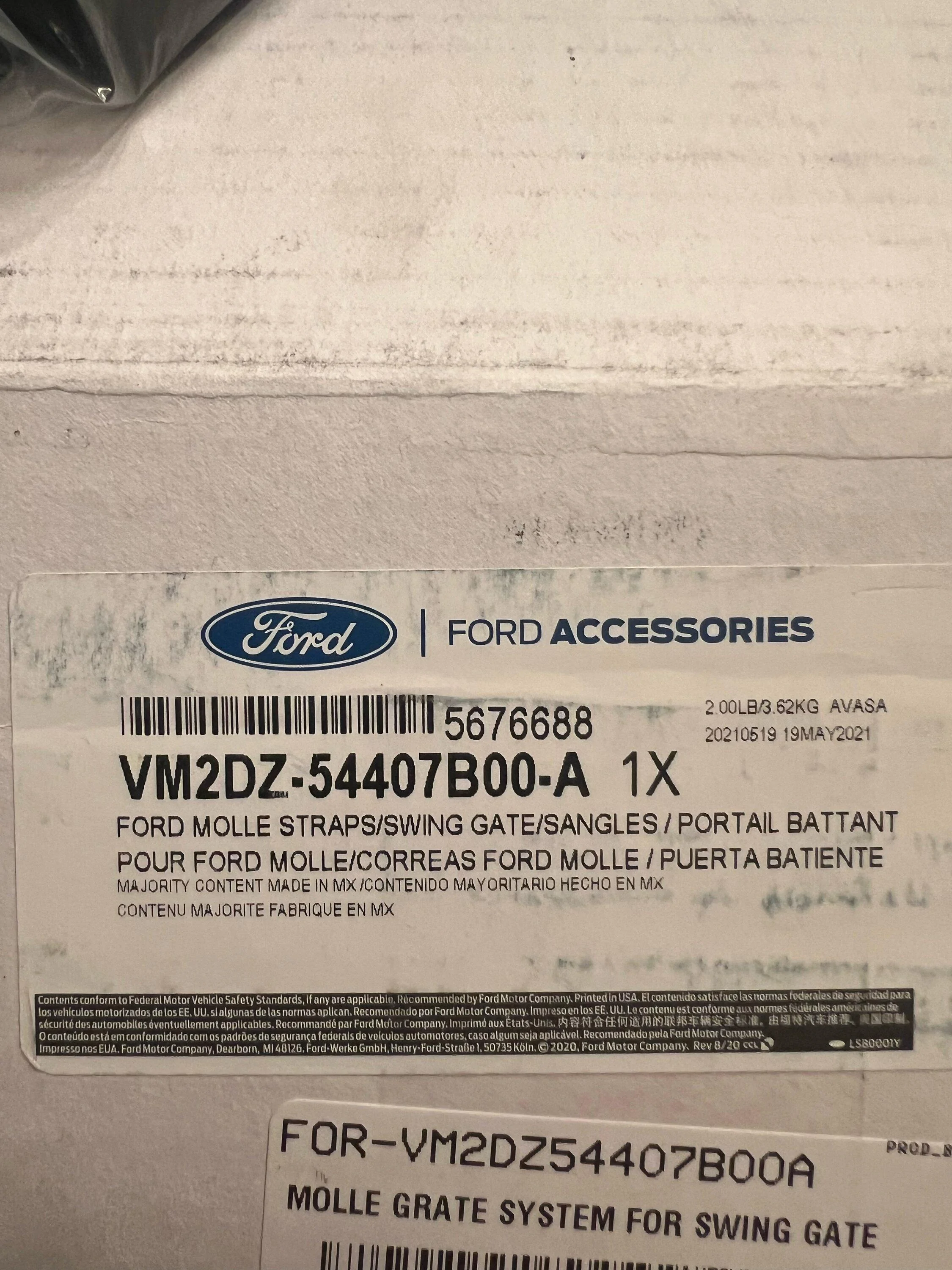 Ford Bronco Molle Grate System image0