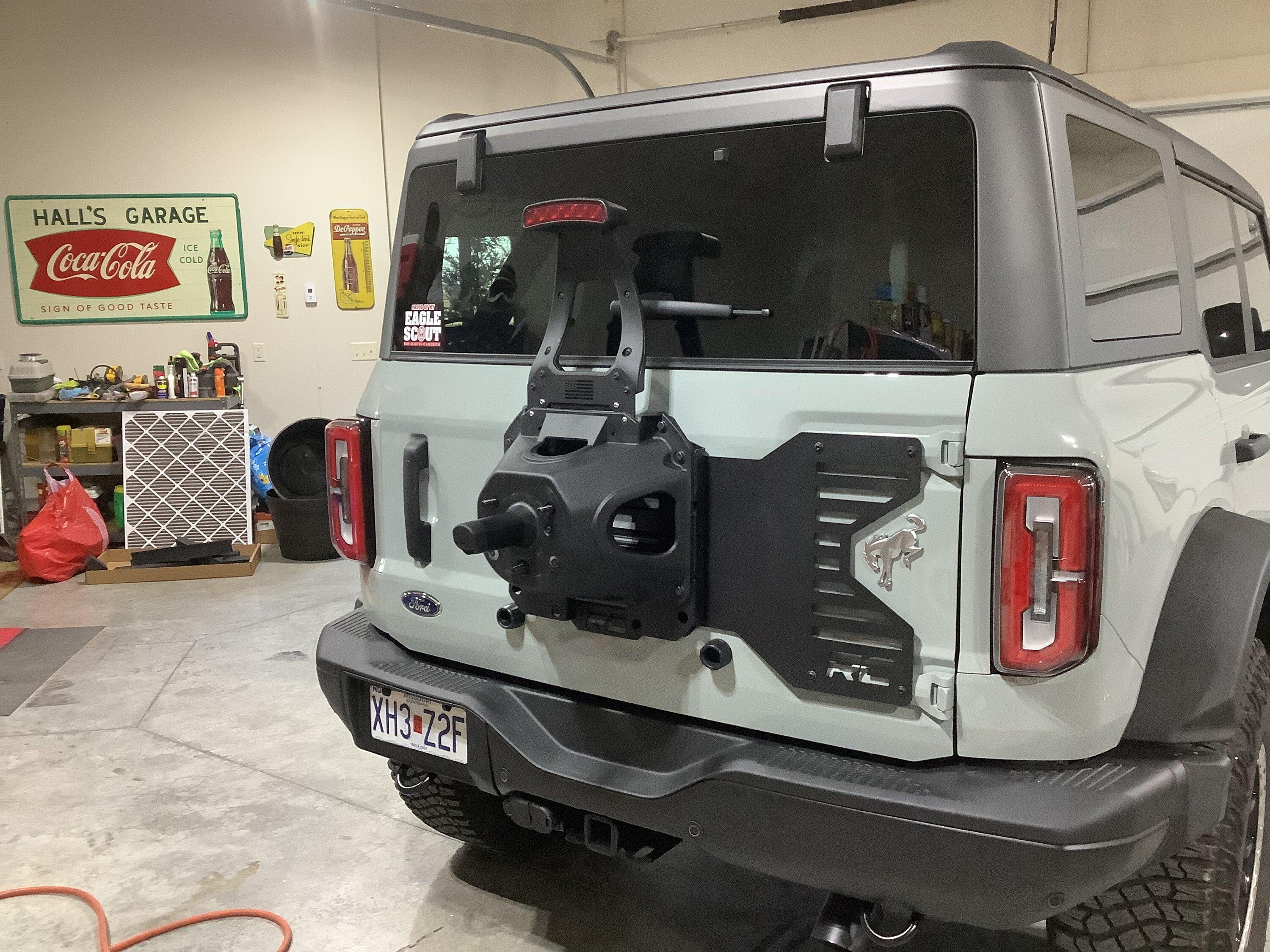 Ford Bronco Tailgate reinforcements-  Do they damage the paint? 0BC877A5-FB9A-41ED-9060-8B21E930AE73