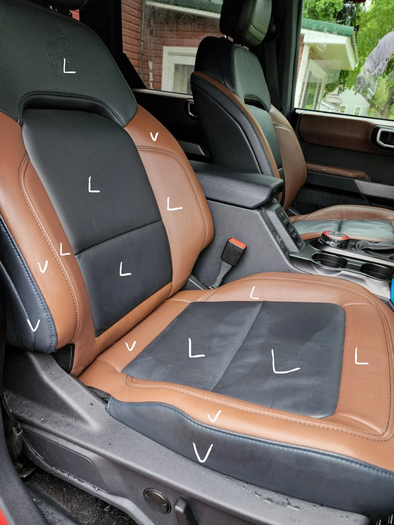 Ford Bronco Leather seat damage? IMG_0132