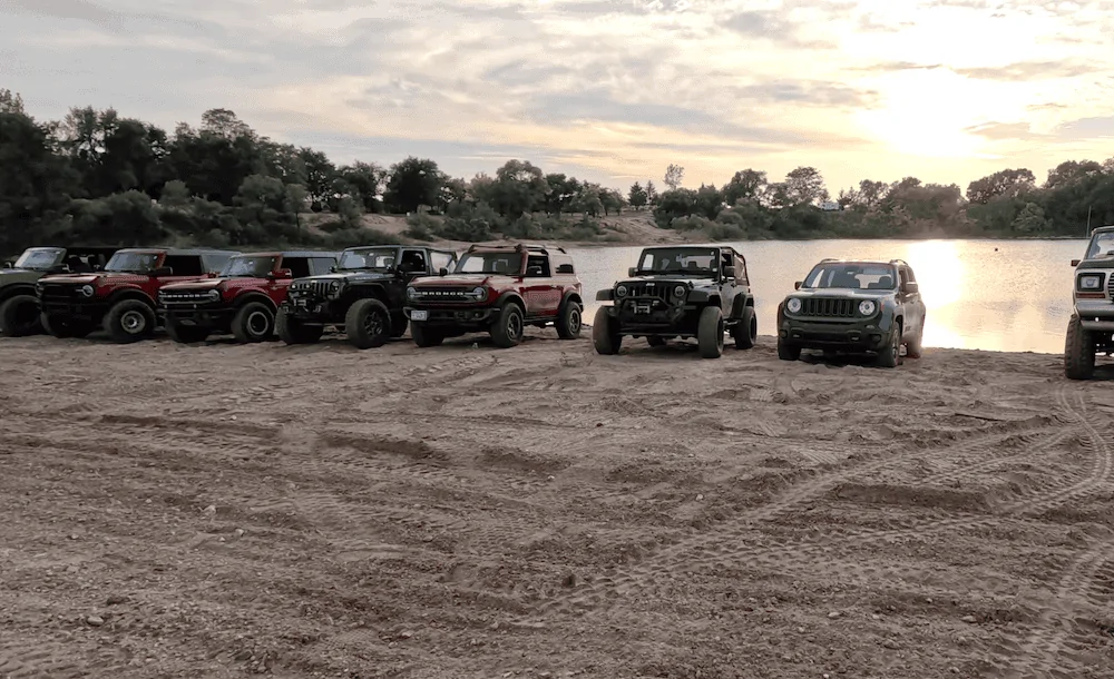 Ford Bronco Mud & Obstacle Courses @ Rocky Glen OHV with Chicagoland Broncos 1695921445505