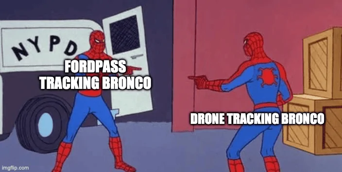 Ford Bronco Had my drone follow me and my Bronco down a country road for 2 miles. 1695929185861