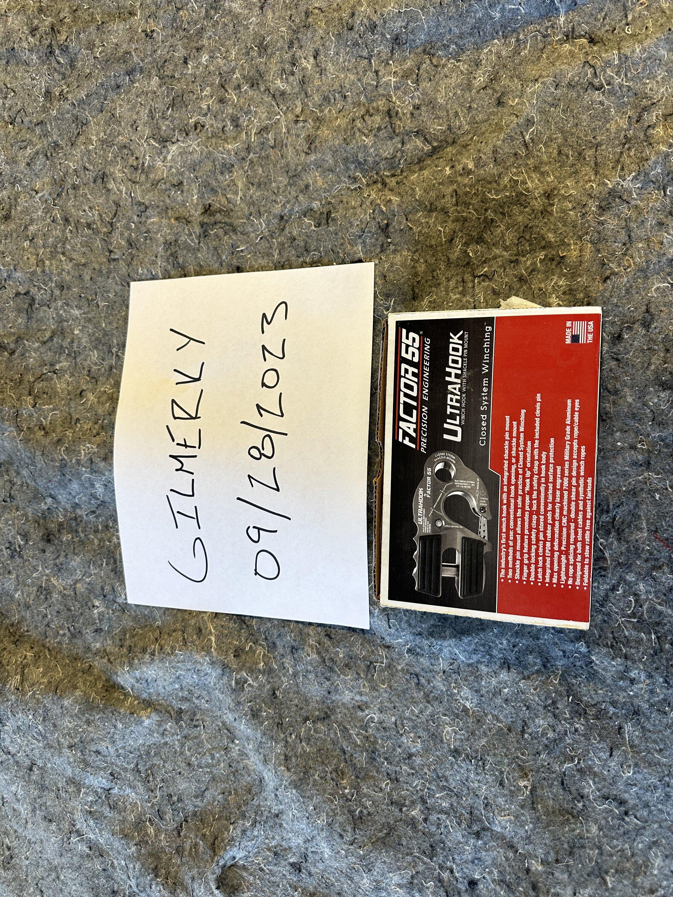 Ford Bronco Factor 55 UltraHook in Gray New IMG_4916
