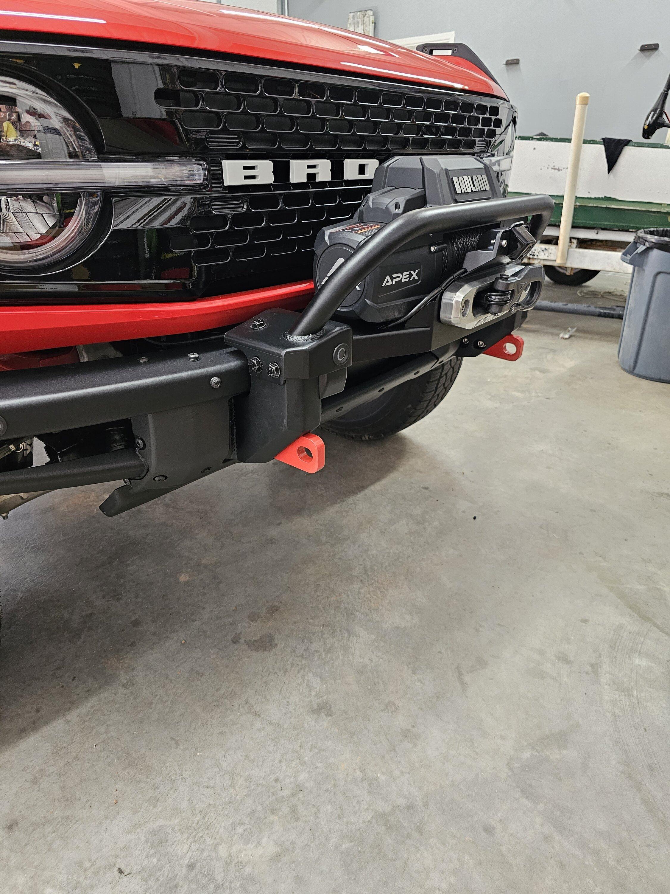 Ford Bronco Buckle up winch mount 20230929_095810