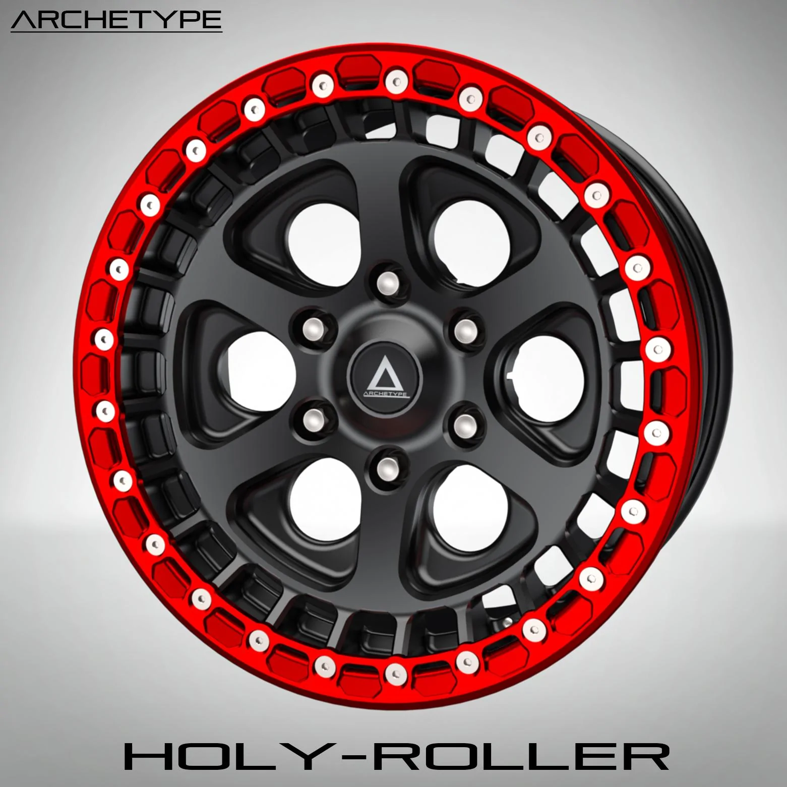 Ford Bronco AR | OFF ROAD WHEEL - PRODUCT LINE archetype_holy-roller_gunmetal-1