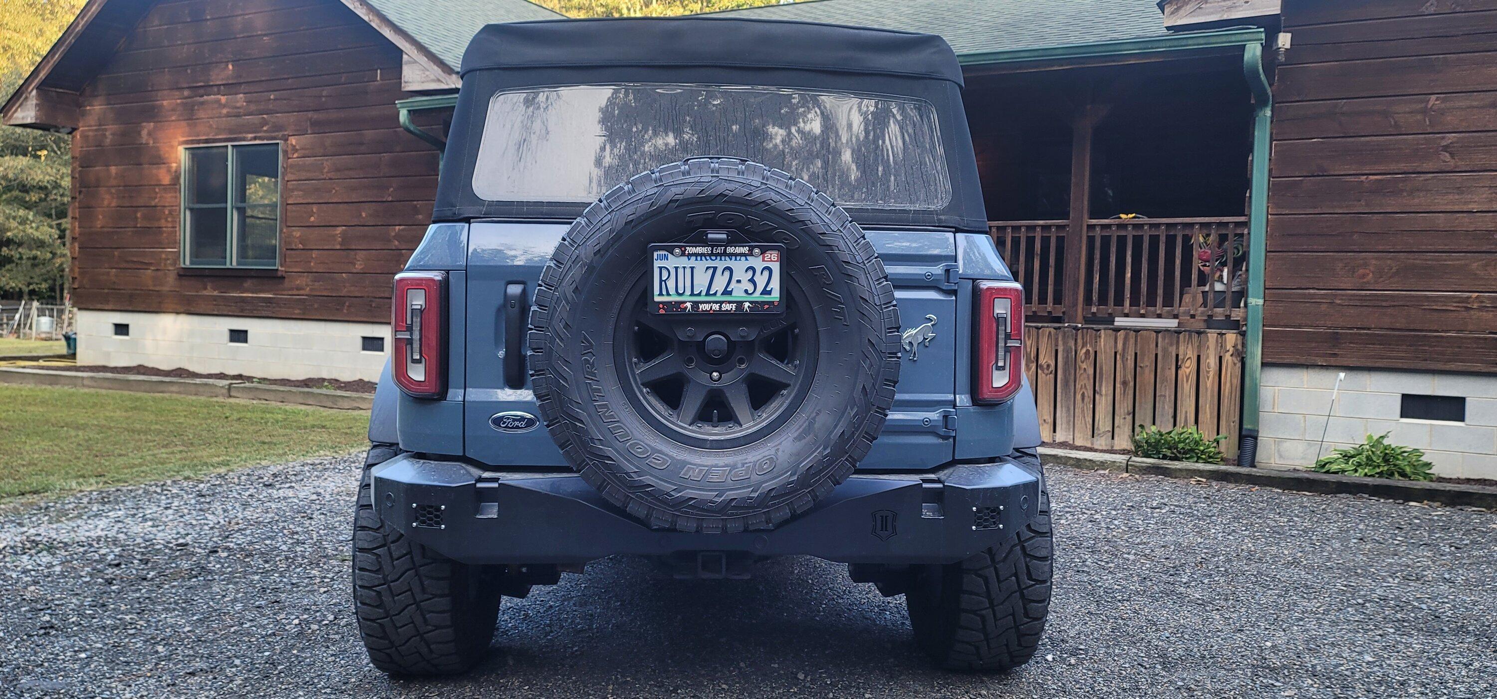 Ford Bronco Any consensus on which tailgate reinforcement has performed best? 20231001_173938