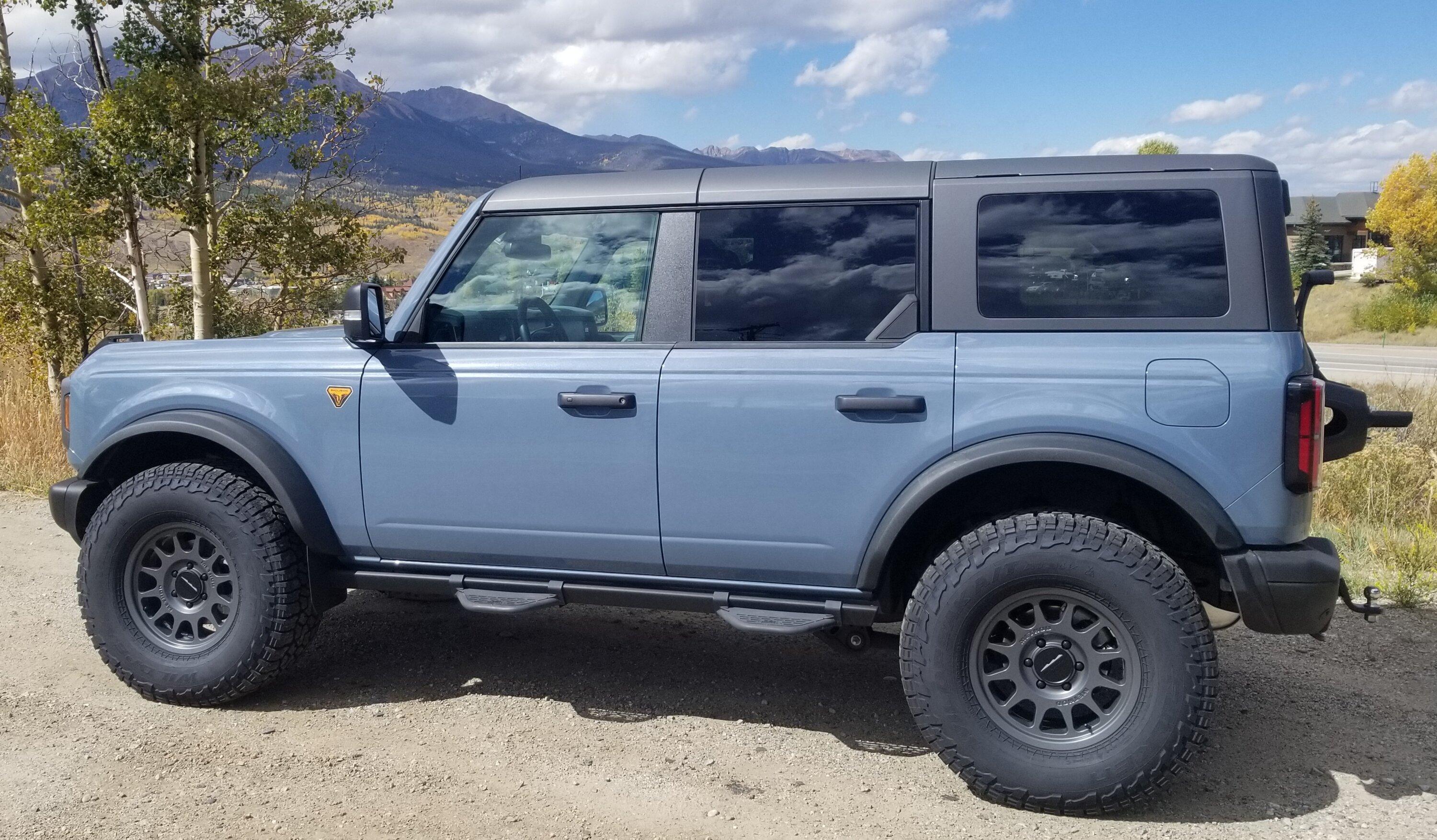 Ford Bronco Show us your installed wheel / tire upgrades here! (Pics) 20231001_184455