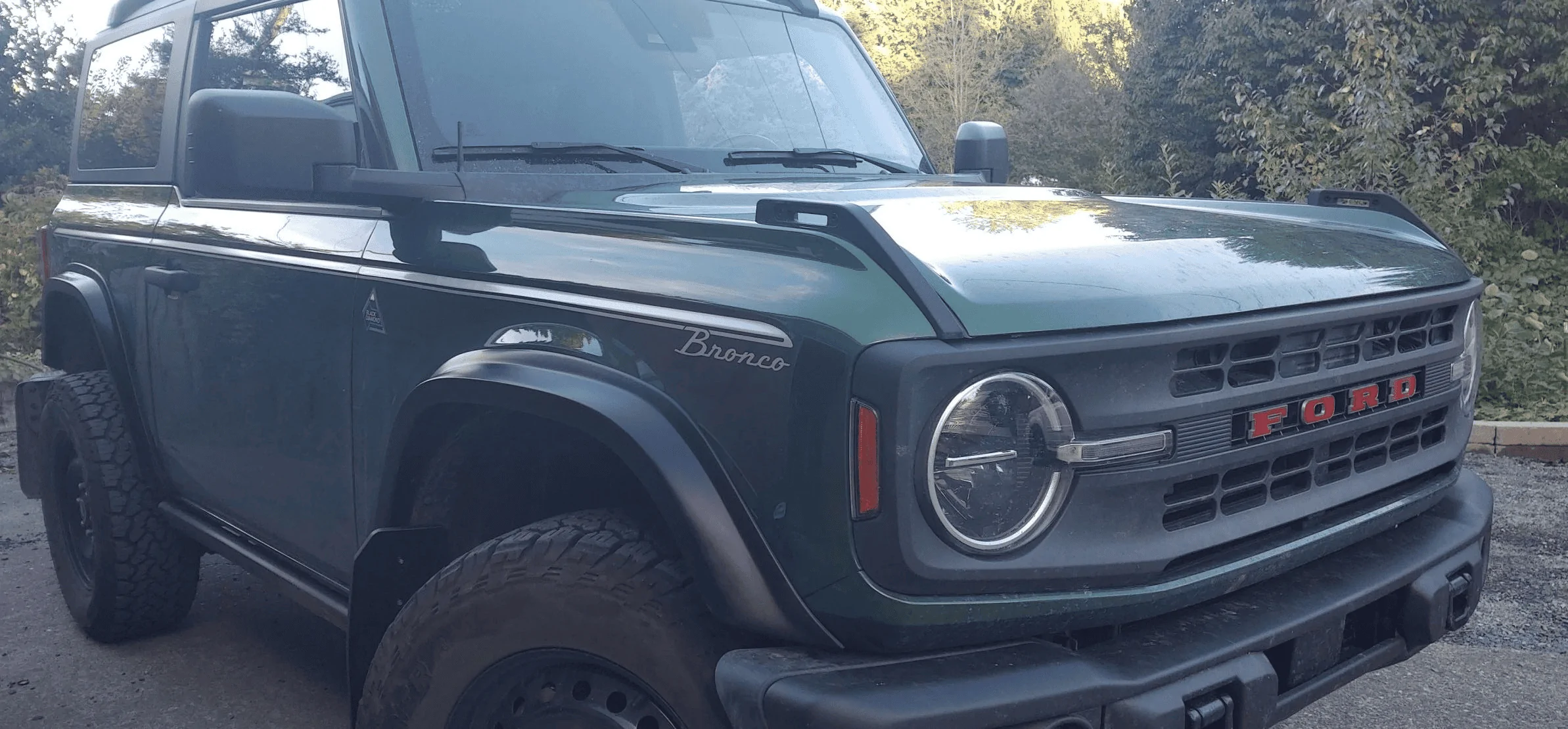 Ford Bronco Vintage grille in black BGrill2
