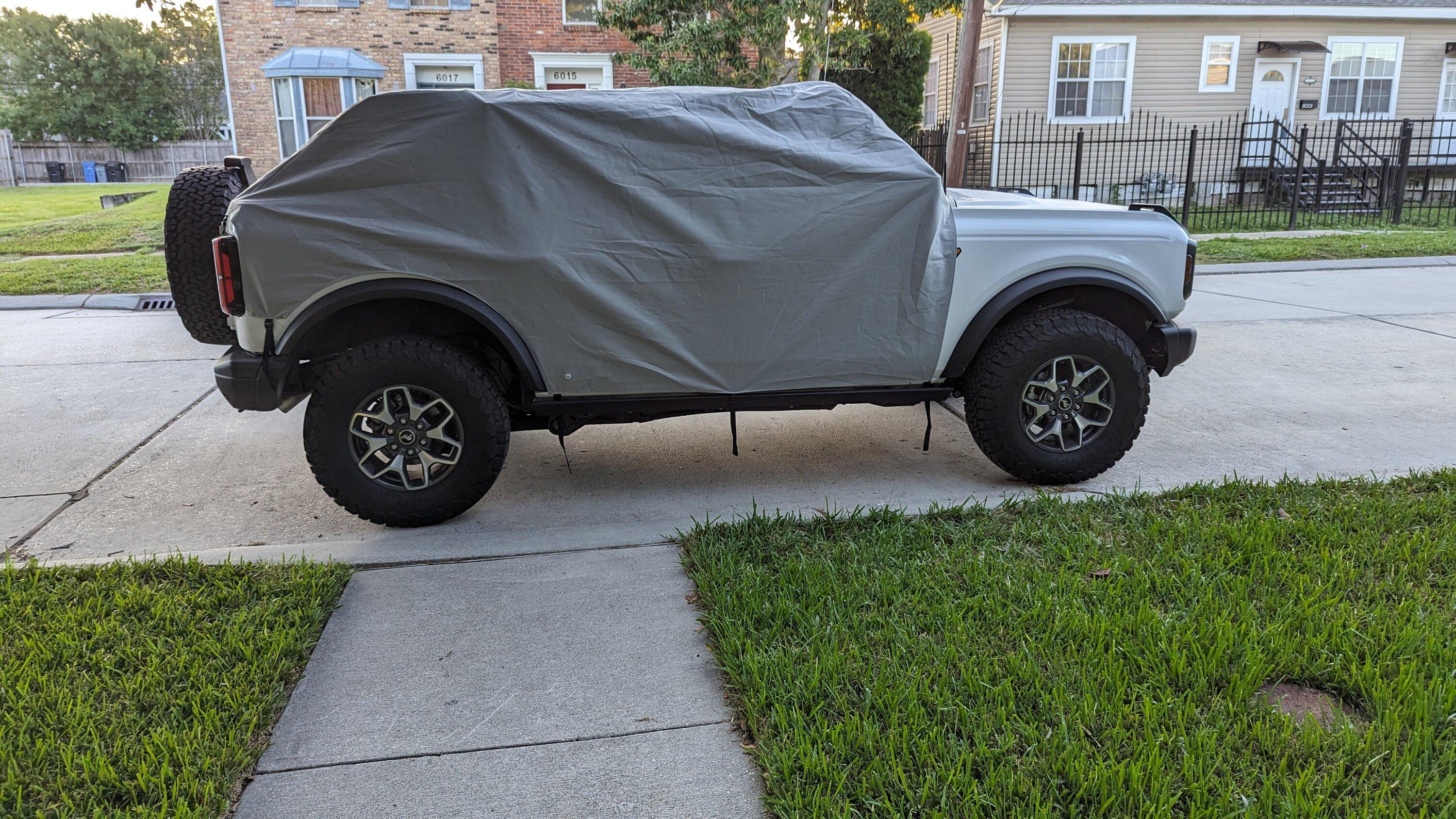 Ford Bronco Cheap Amazon Mesh Bimini & Mastertop Cab Cover PXL_20230930_121651121