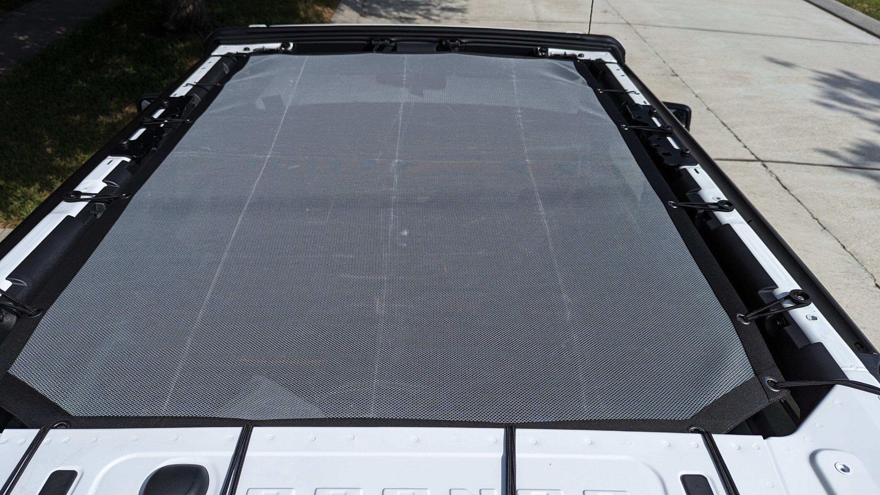 Ford Bronco Cheap Amazon Mesh Bimini & Mastertop Cab Cover PXL_20231001_154749367