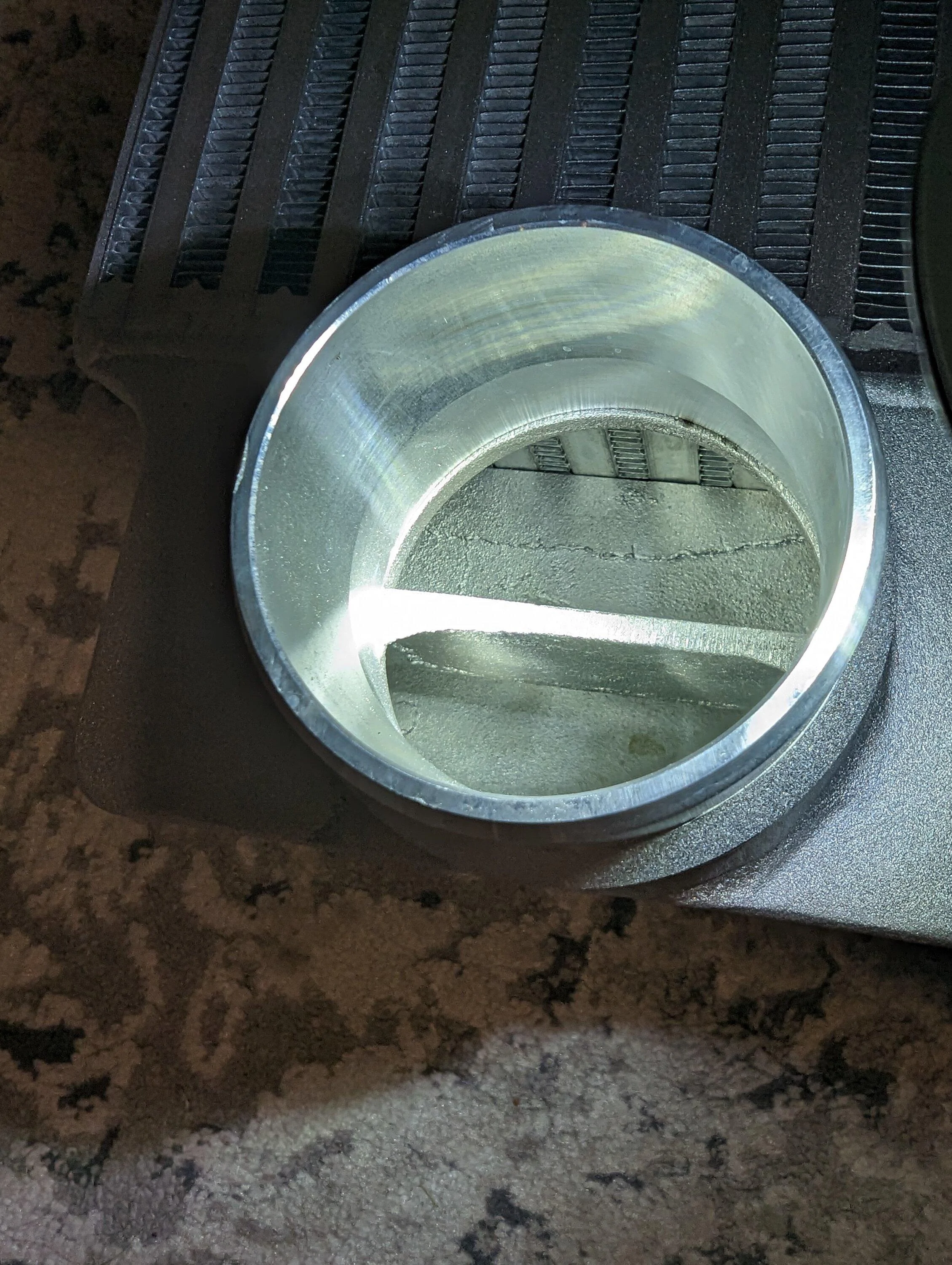 Ford Bronco CP-E intercooler review with temp test results PXL_20230930_003137490