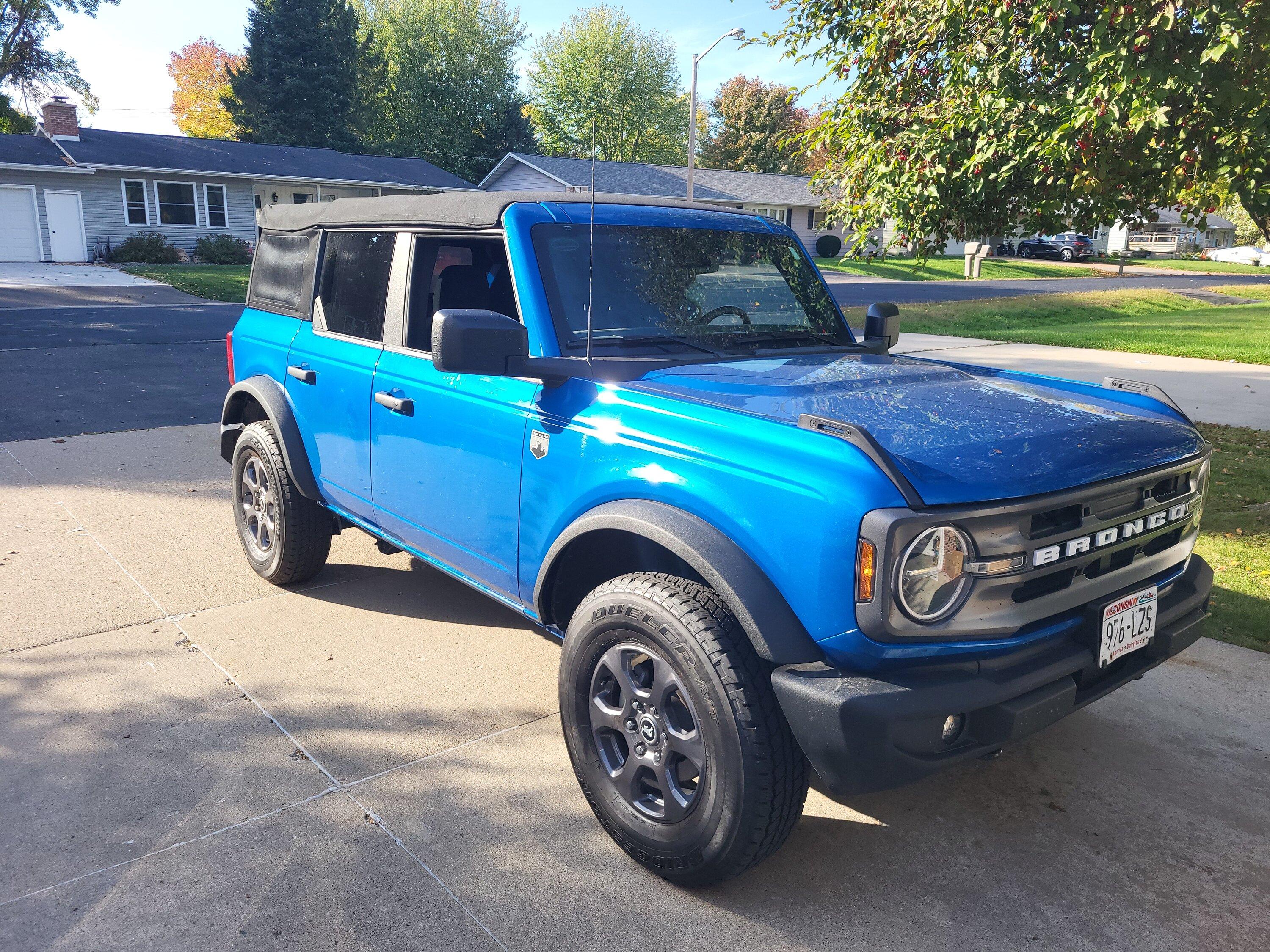 Ford Bronco Switching Tire Sizes for Winter/Snow 20231002_160340
