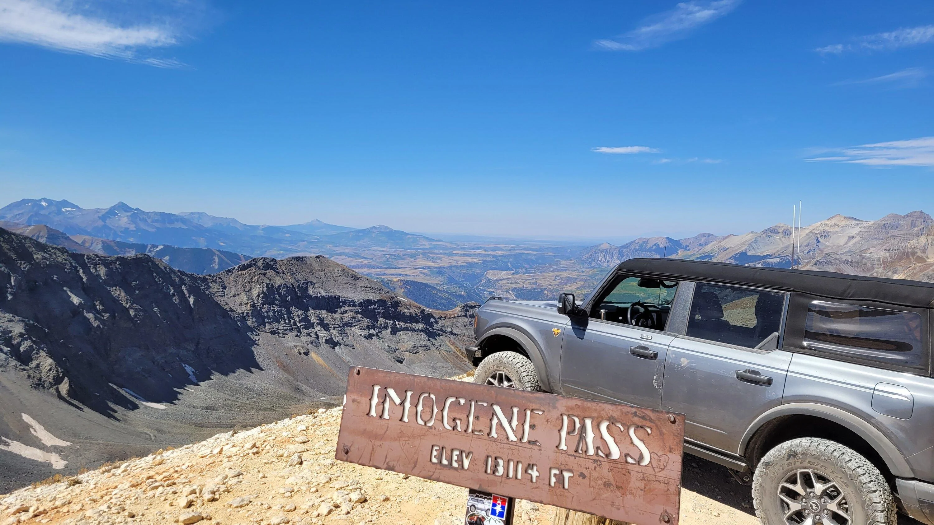 Ford Bronco Just back from Colorado off-road tour. 7 trails completed 20230928_122336