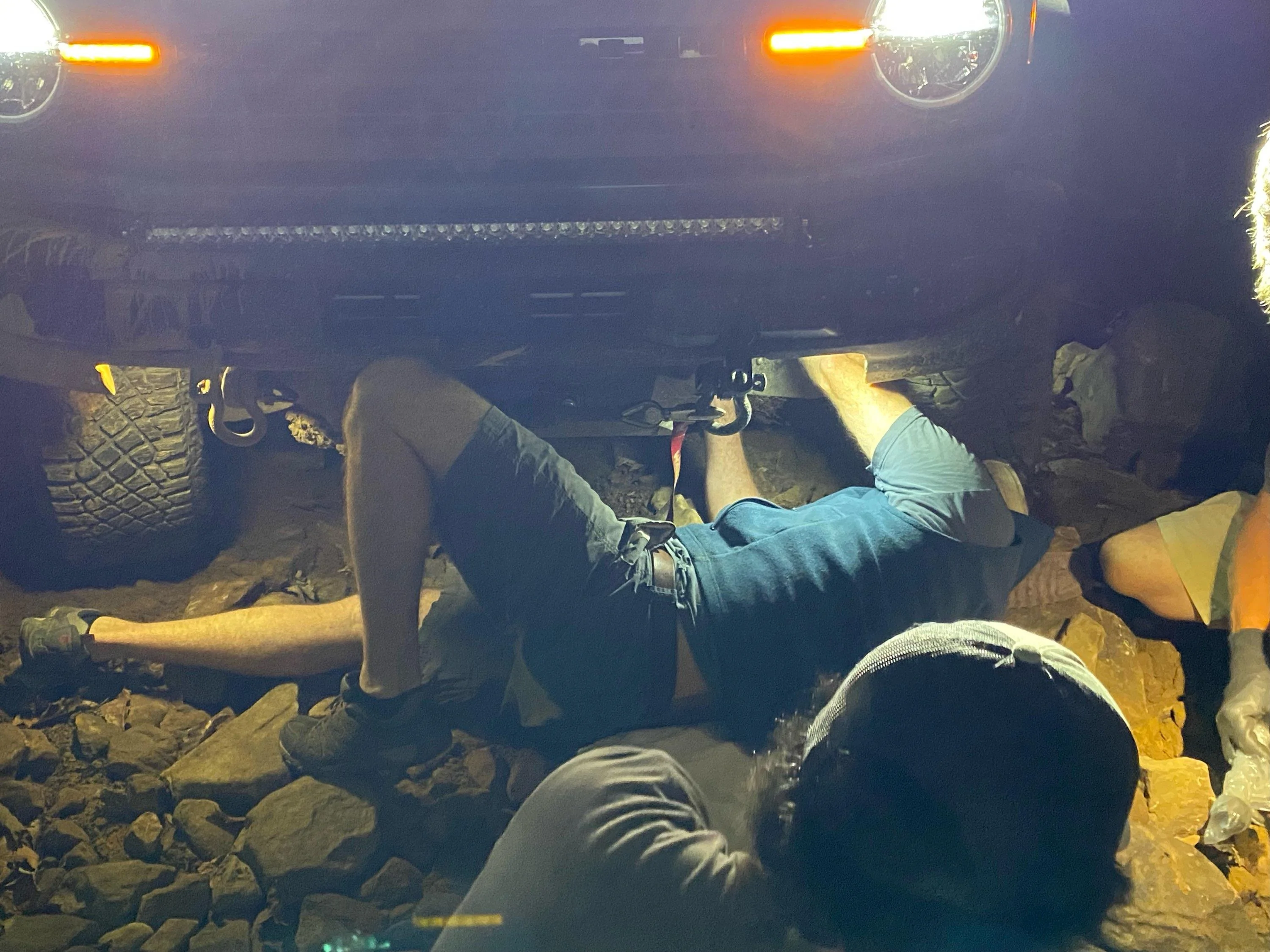 Ford Bronco Windrock Broke my Bronco (Tie Rod)! IMG_5686