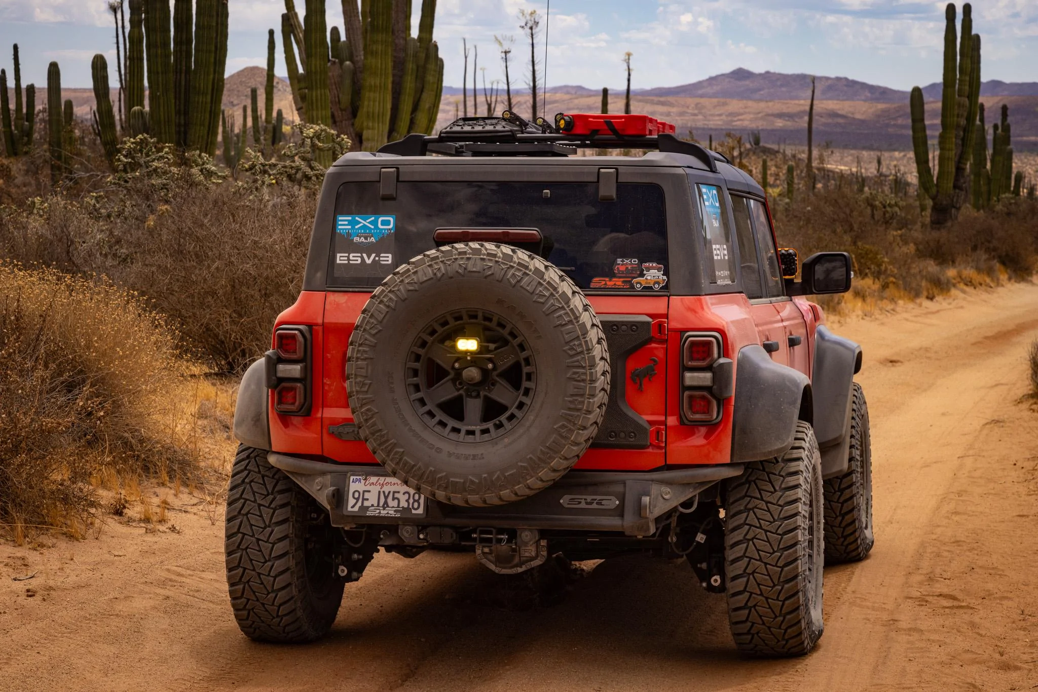 Bronco Raptor Rear Light Mounts NEW! Bronco Raptor ”UNI” Chase Light Mount by Fast Intentions ...
