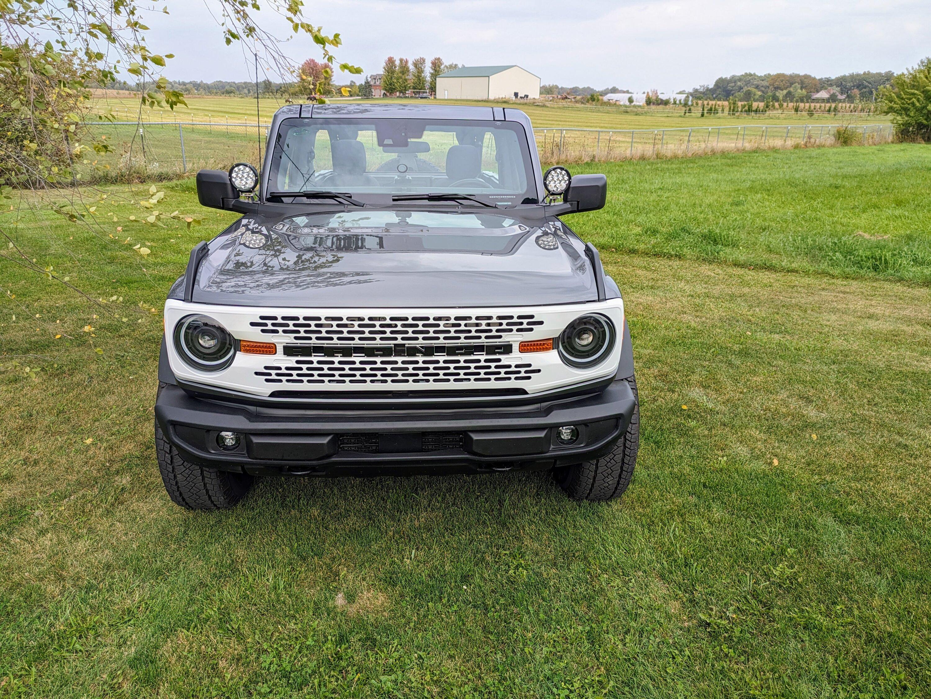 Ford Bronco Added the Oracle Headlights today PXL_20231004_194848527