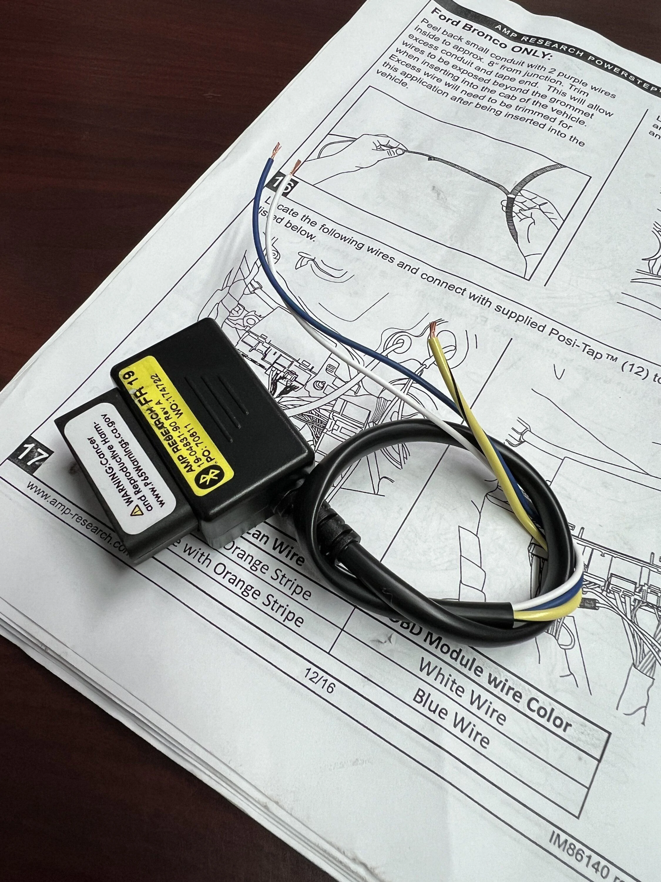 Ford Bronco DIY  AMP Research PowerStep installation tips. 39202EAF-98BA-47CE-8D7F-F6B1A20D6AF6